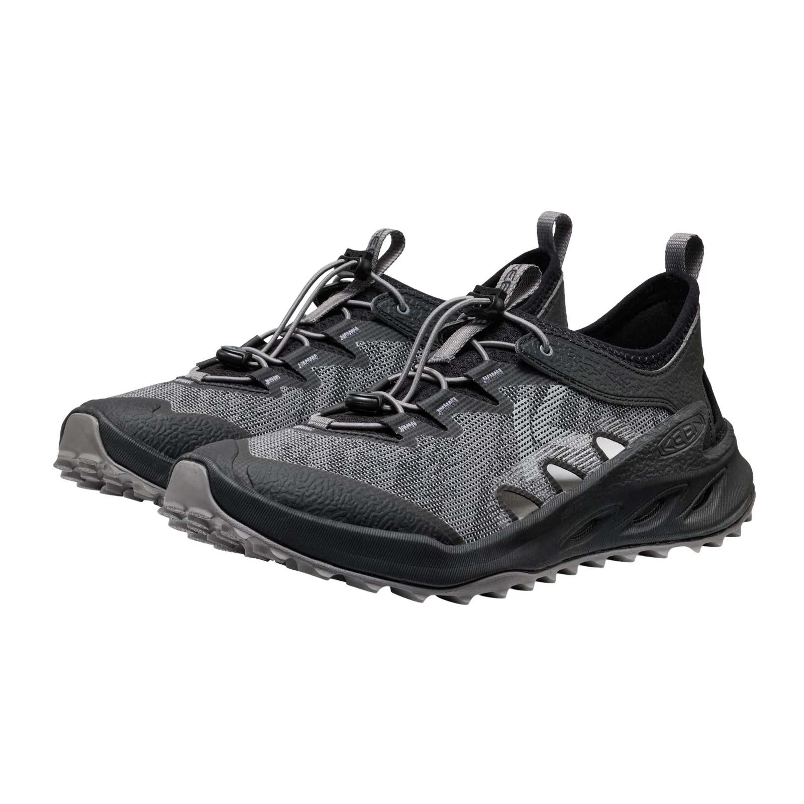 Keen Zionic Adv Open Air Hiking Shoe (Men) - Triple Black - Image 3
