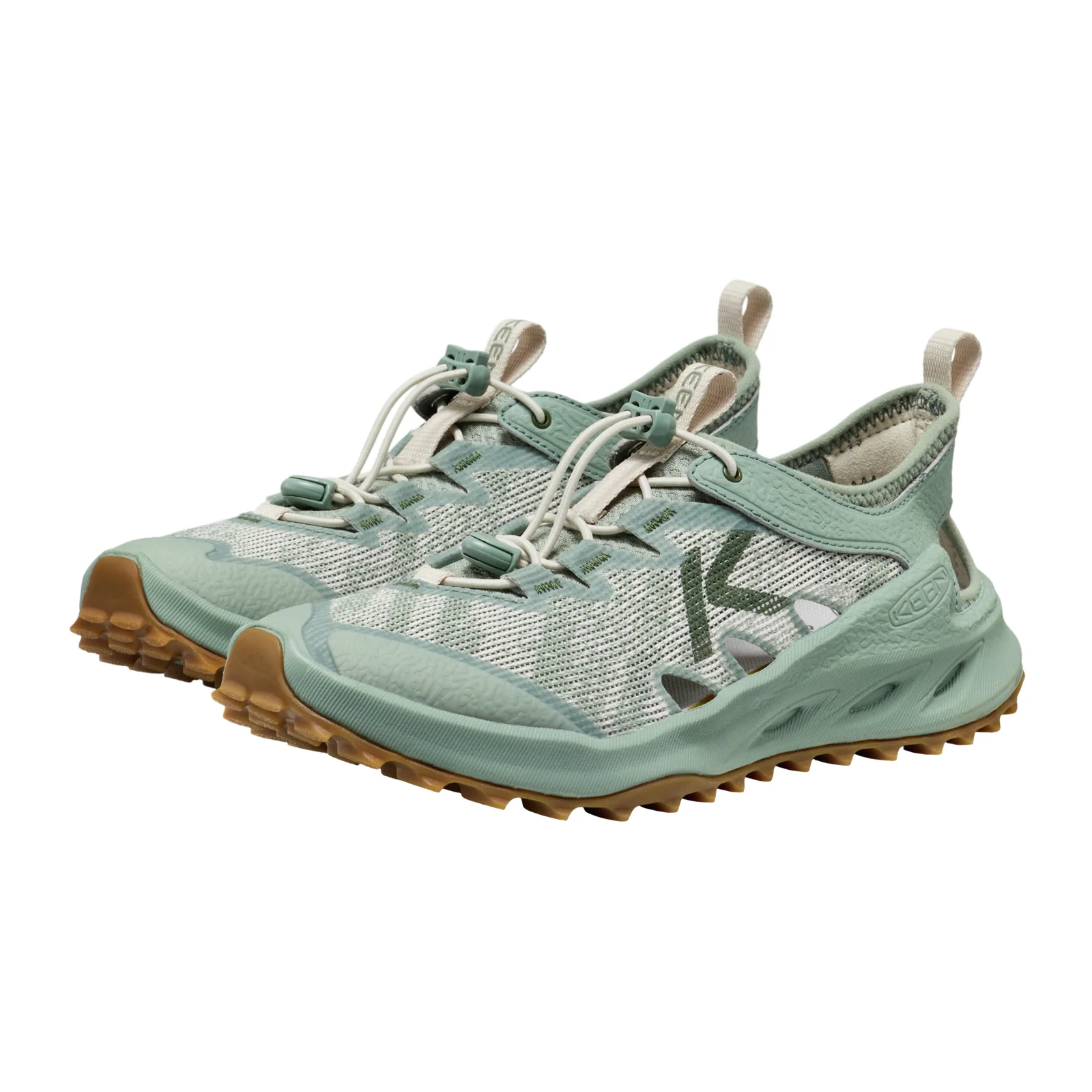 Keen Zionic Adv Open Air Hiking Shoe (Women) - Monochrome/Lily Pad - Image 3