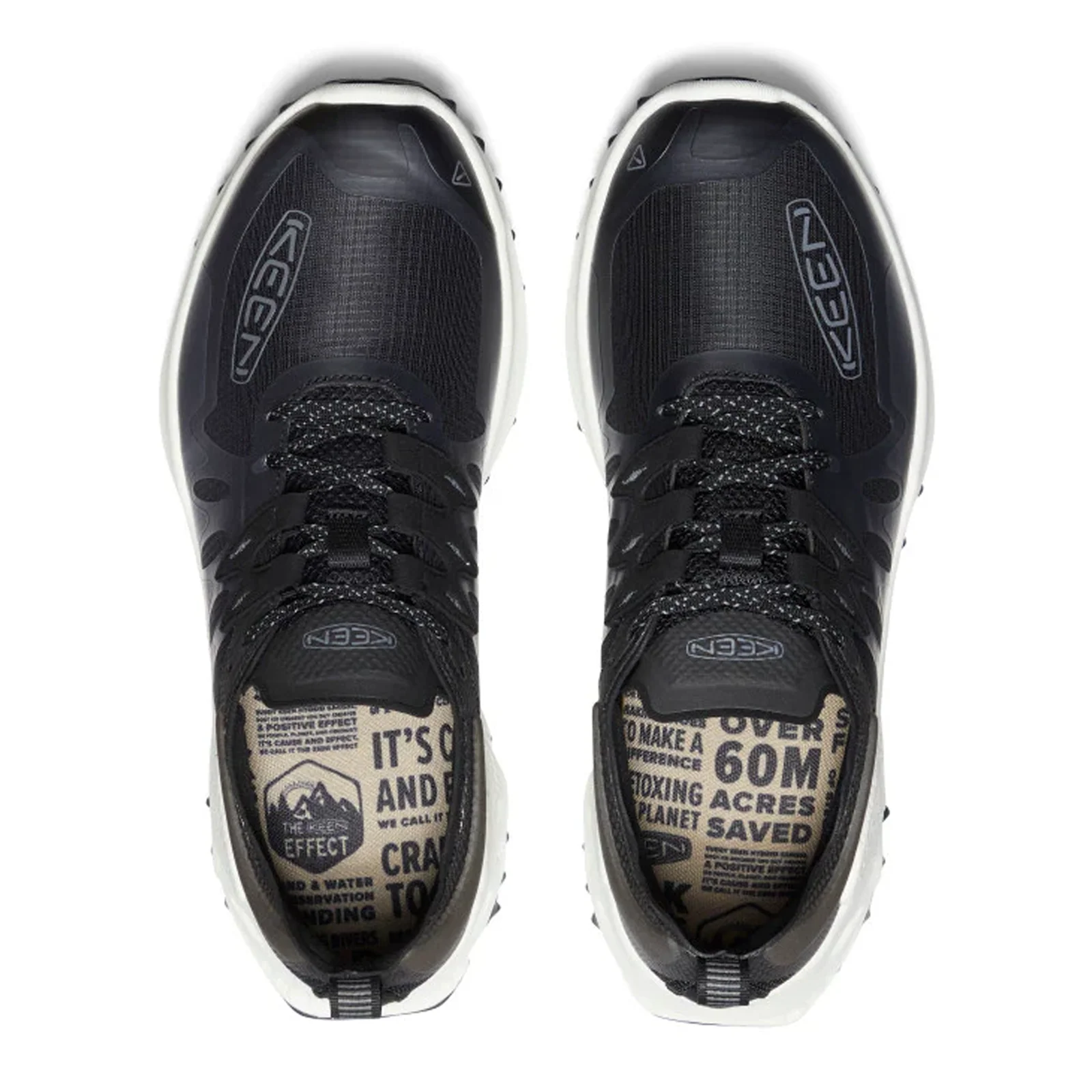 Keen Zionic Speed Hiking Shoe (Men) - Black/Star White - Image 3