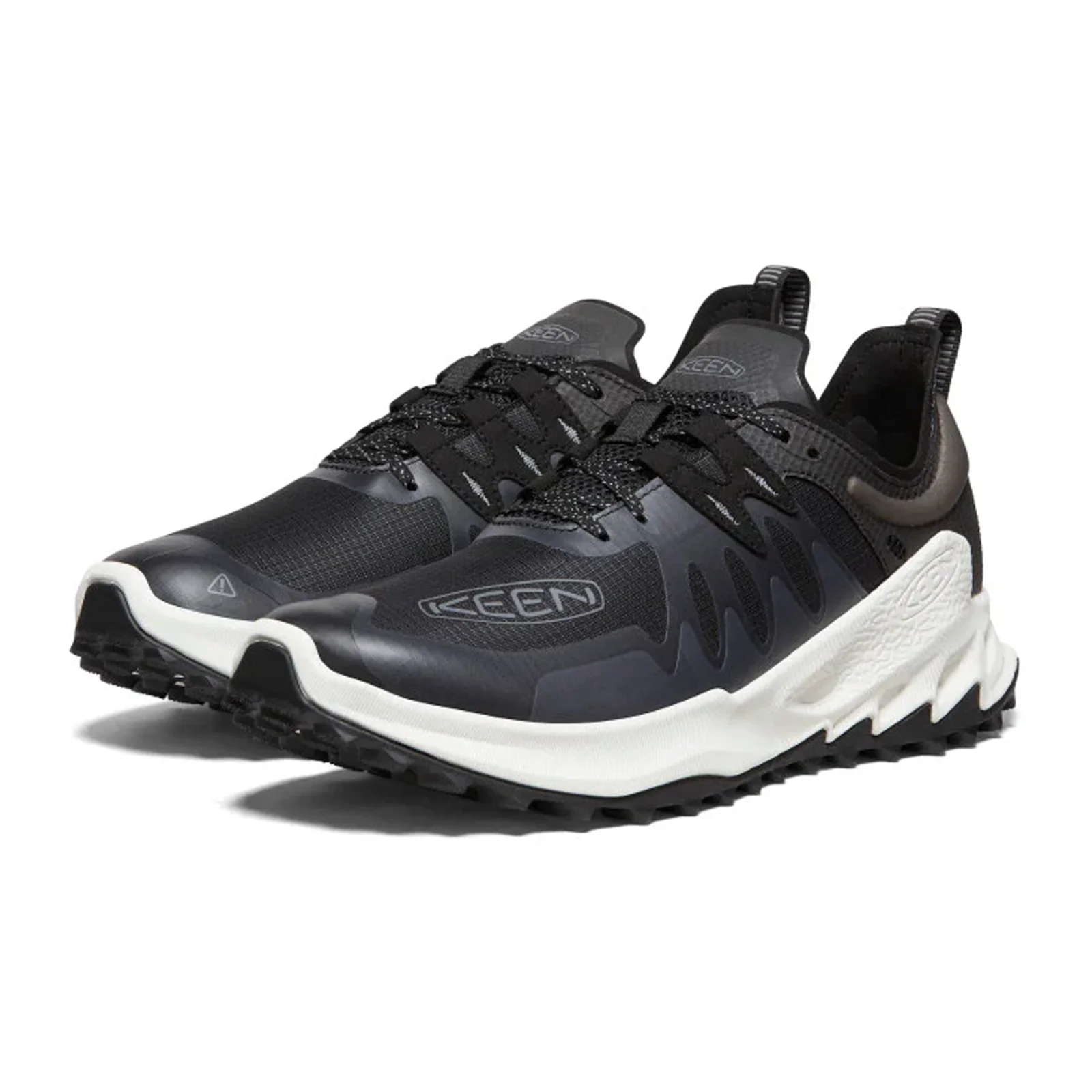 Keen Zionic Speed Hiking Shoe (Men) - Black/Star White - Image 5