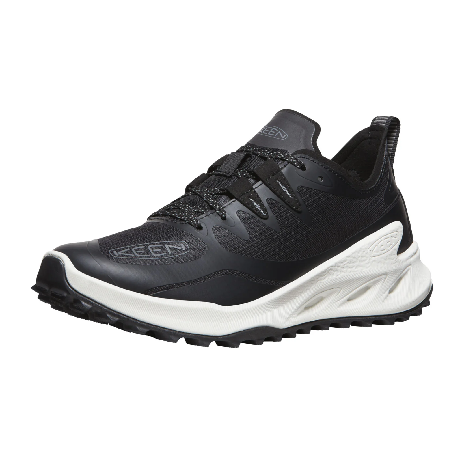Keen Zionic Speed Hiking Shoe (Women) - Black/Star White - Image 2