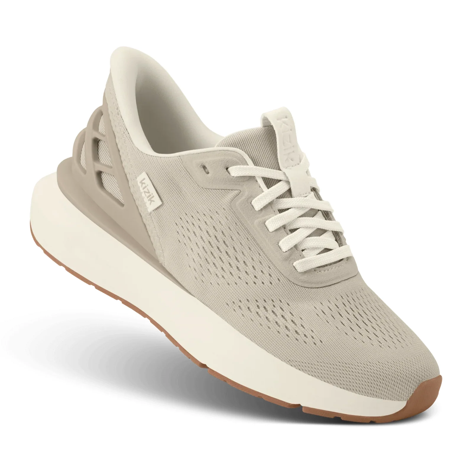 Kizik Athens 2 Sneaker (Women) - Oatmeal/Pristine - Image 4