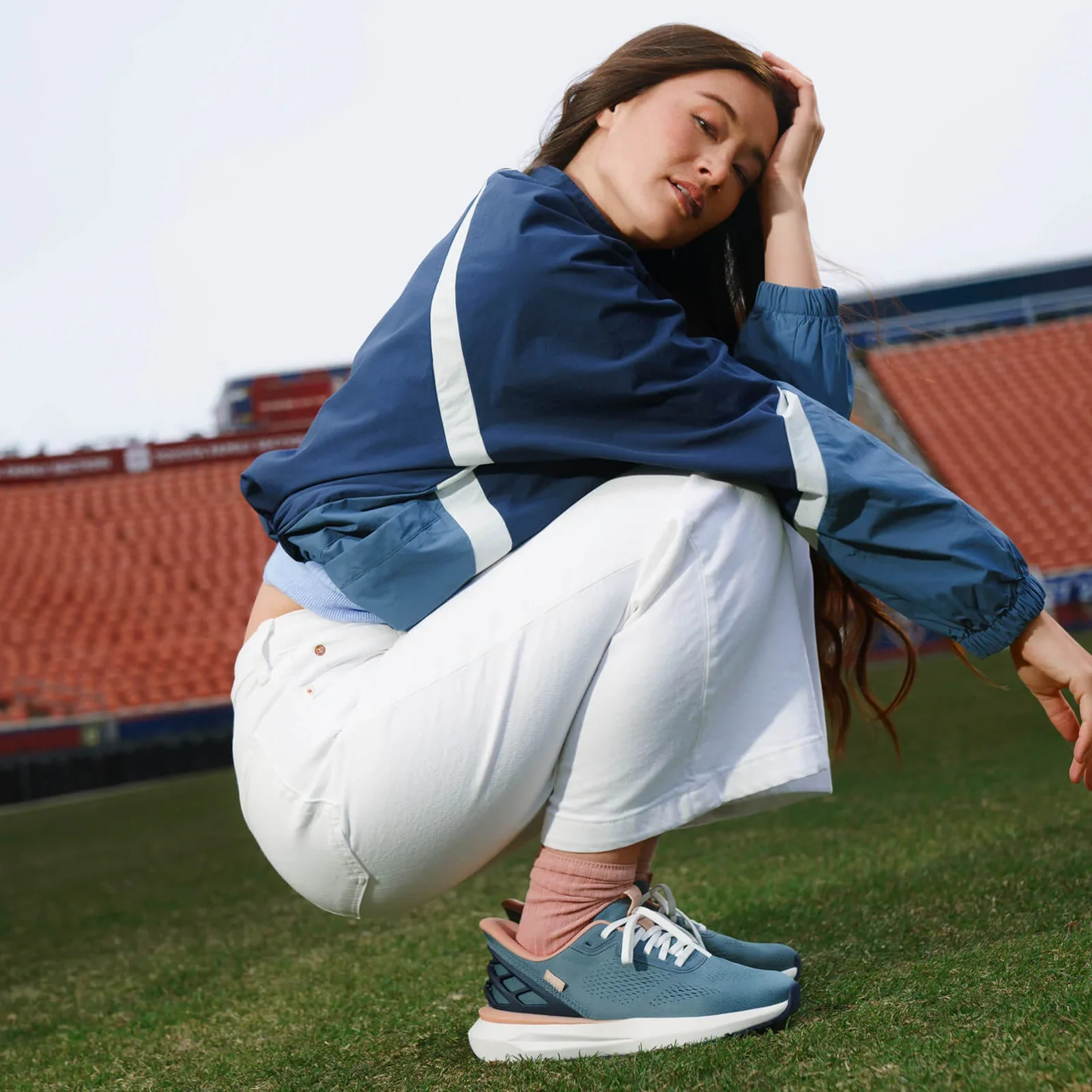 Kizik Athens 2 Sneaker (Women) - Stormy Weather/Rose - Image 10