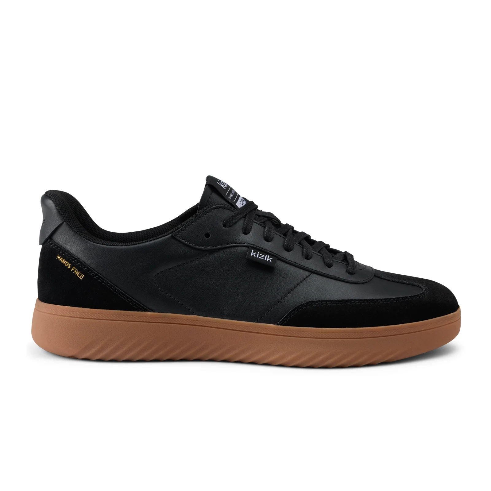 Kizik Camden Sneaker (Men) - Black/Gum