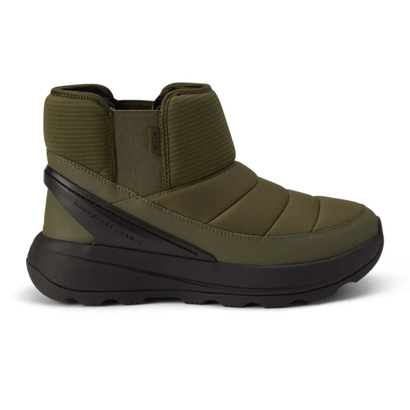 Kizik Juno 2 Low Insulated Boot (Men) - Dark Olive/Black