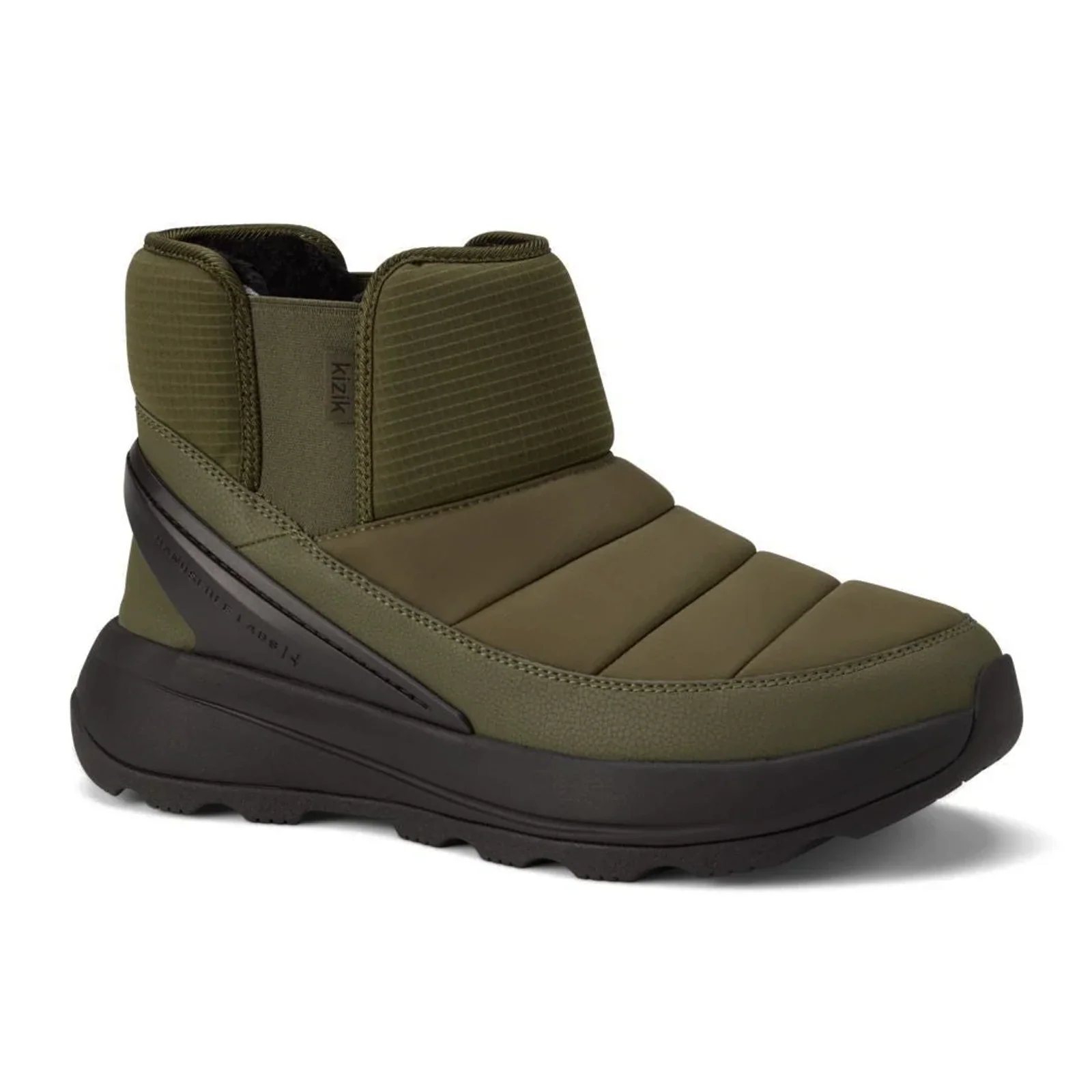 Kizik Juno 2 Low Insulated Boot (Men) - Dark Olive/Black - Image 3