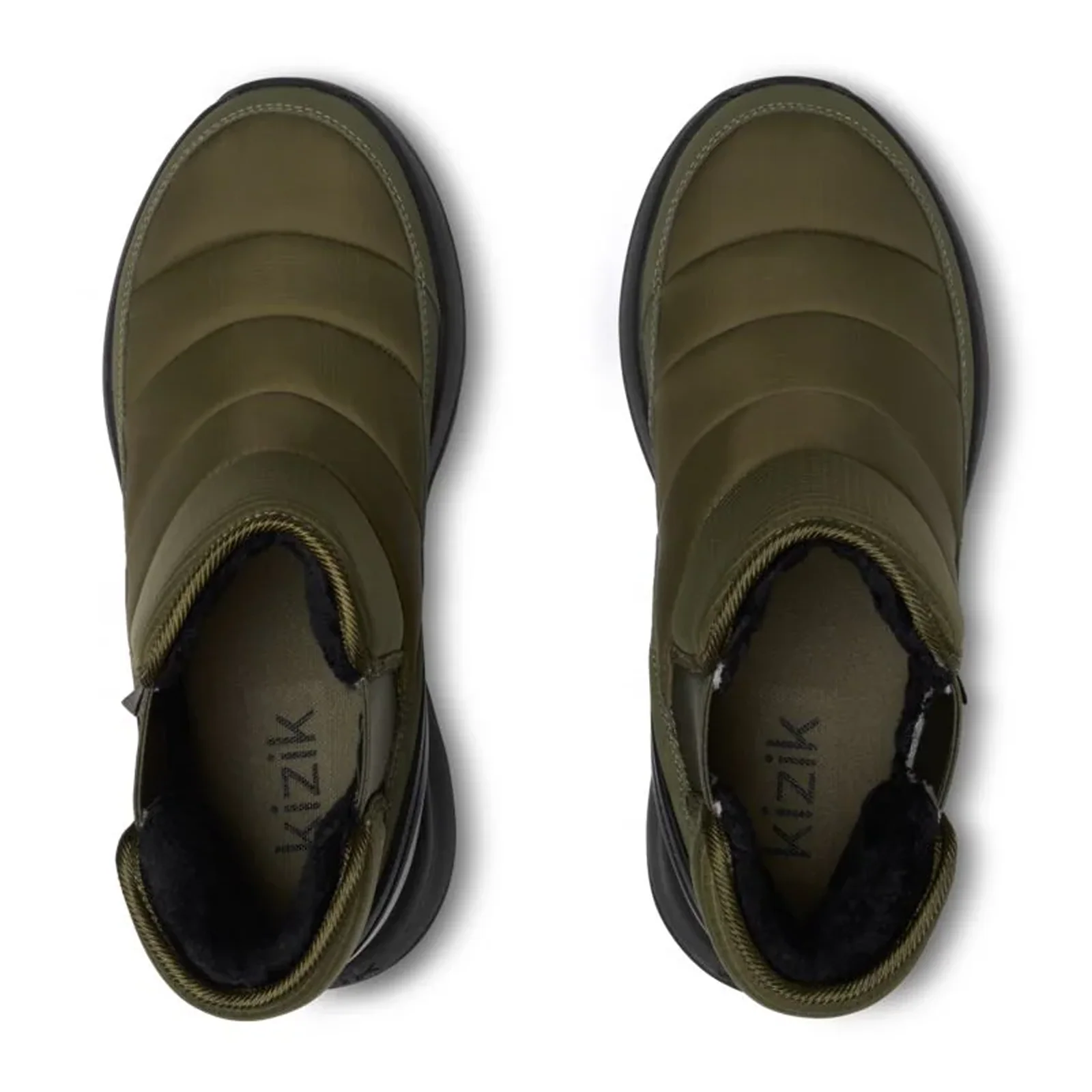 Kizik Juno 2 Low Insulated Boot (Men) - Dark Olive/Black - Image 6