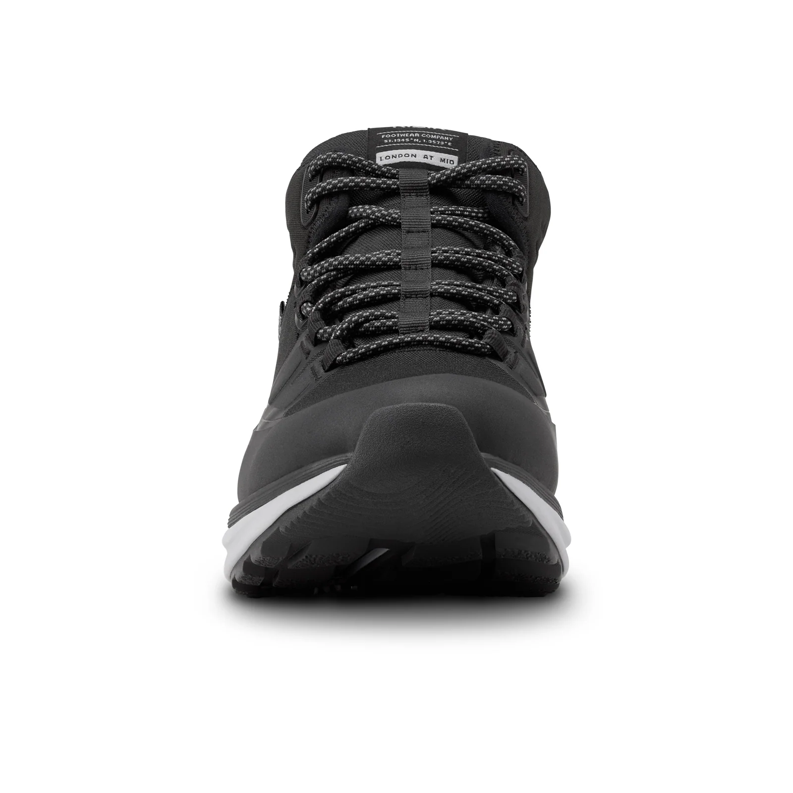 Kizik London All-Terrain Mid Waterproof Sneaker (Men) - Black/Alloy - Image 5