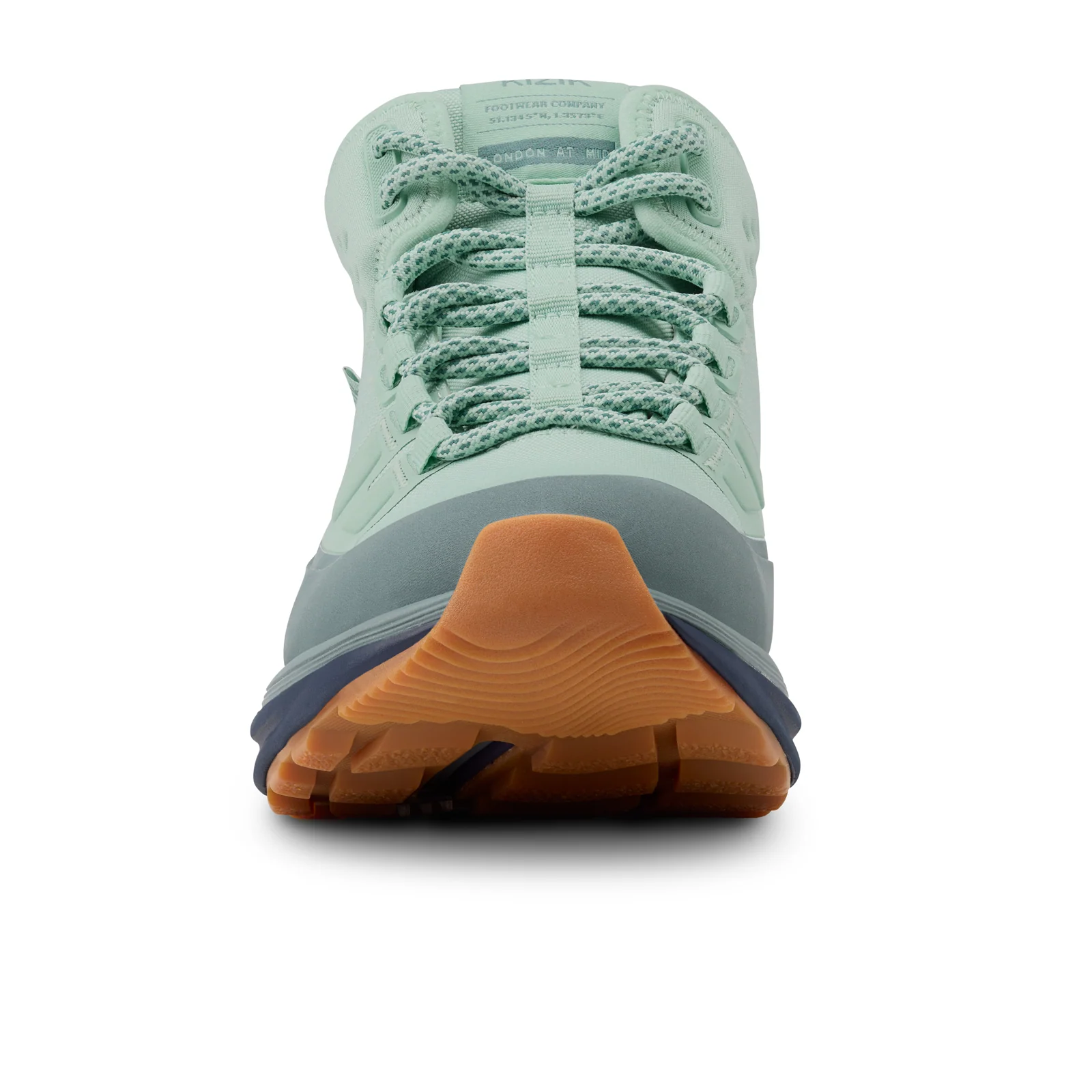 Kizik London All-Terrain Mid Waterproof Sneaker (Women) - Surf Spray/Naval Academy - Image 5