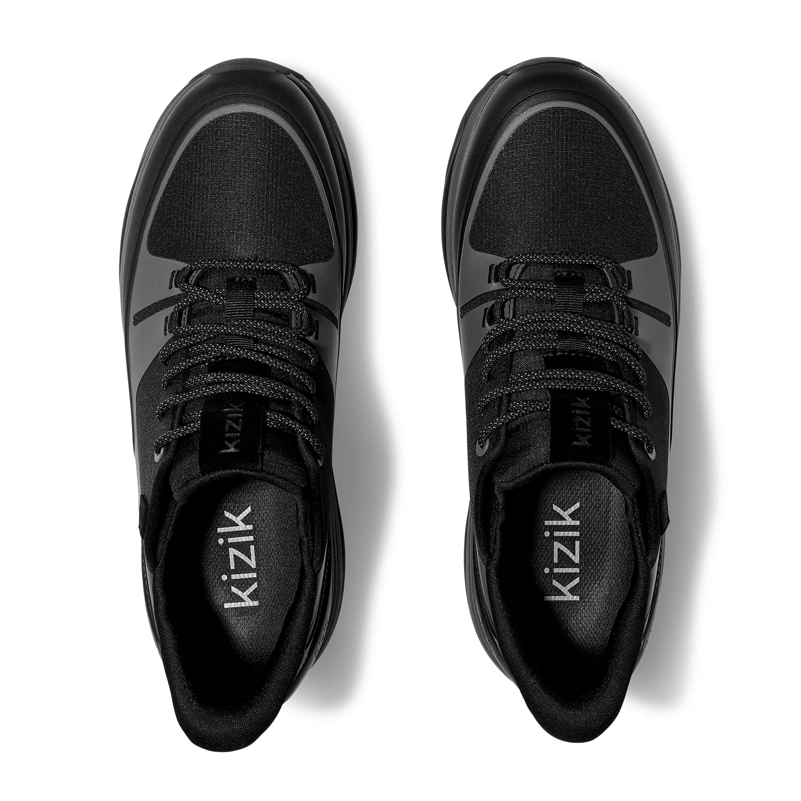 Kizik London All-Terrain Sneaker (Men) - Black/Poppyseed - Image 4