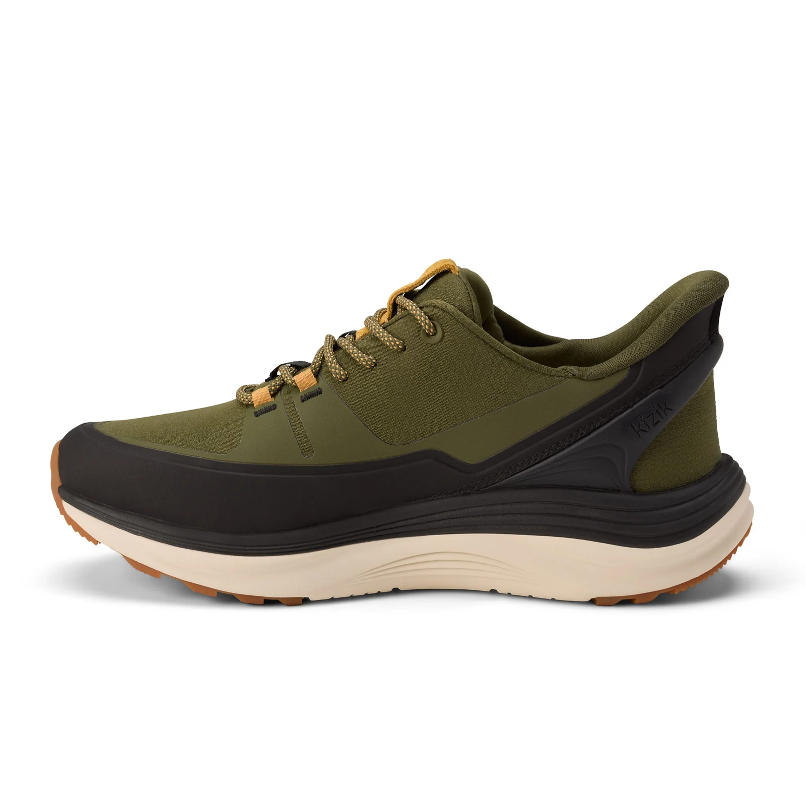 Kizik London All-Terrain Sneaker (Men) - Dark Olive/Whitecap Gray - Image 2