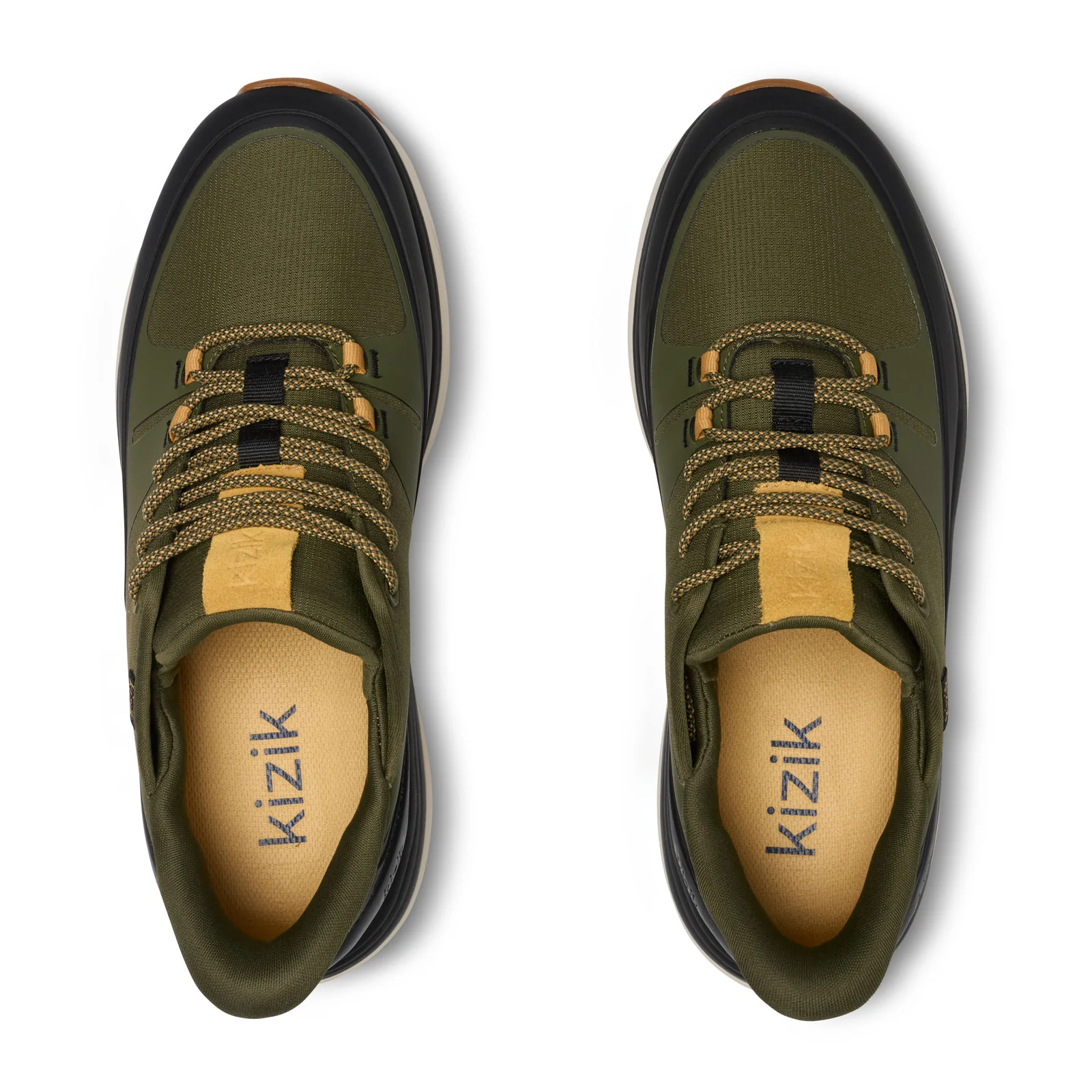 Kizik London All-Terrain Sneaker (Men) - Dark Olive/Whitecap Gray - Image 7