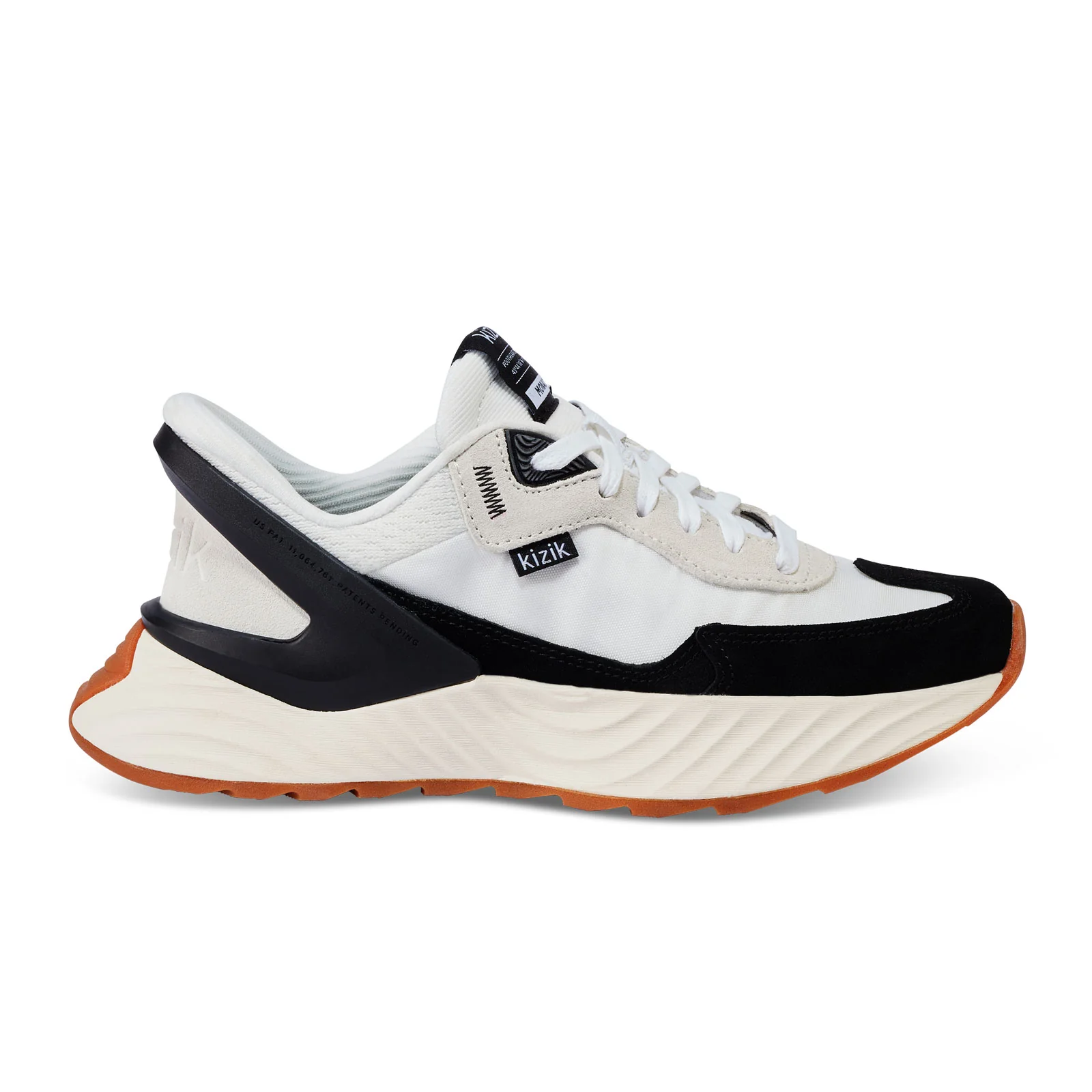 Kizik Monaco Sneaker (Men) - White/Black