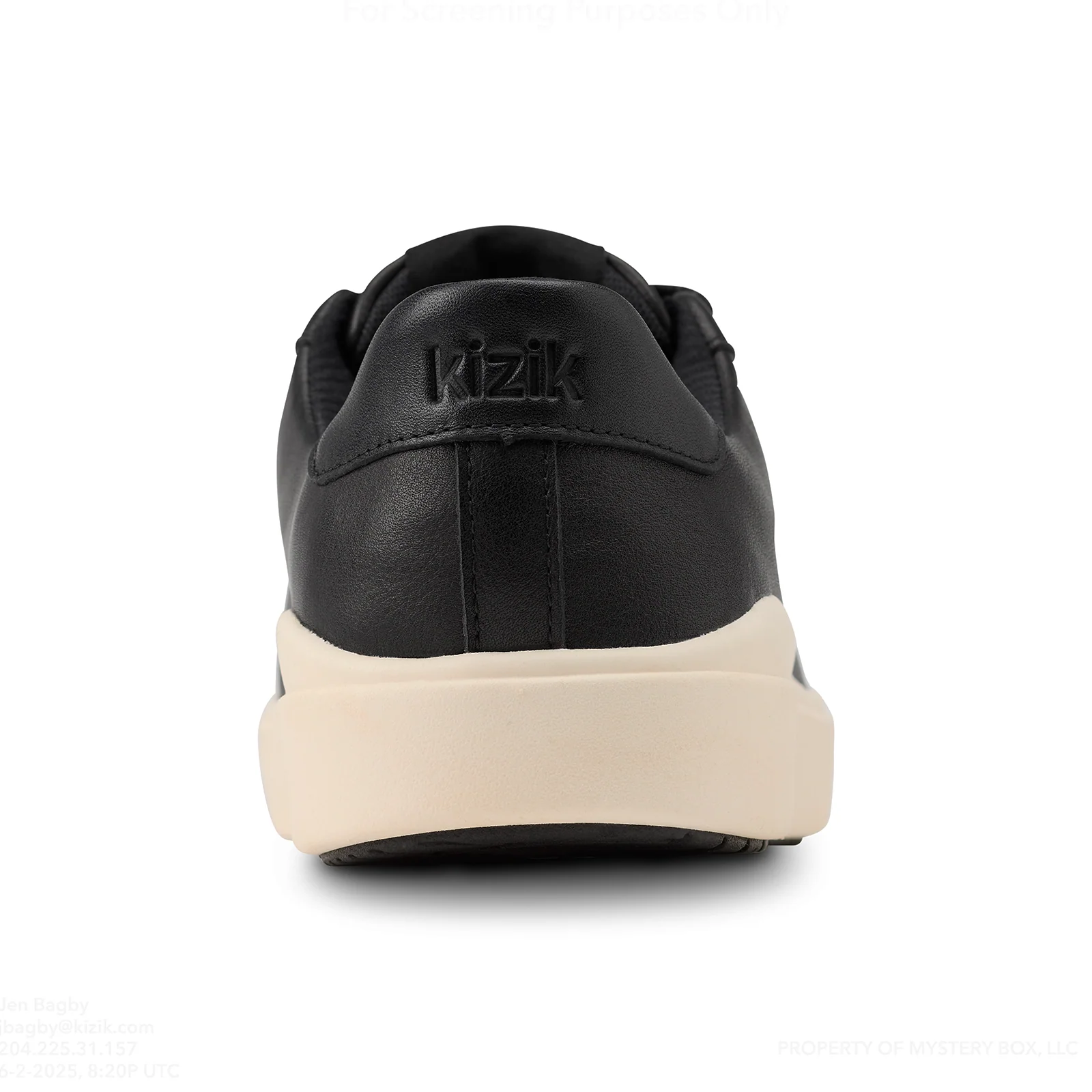 Kizik Vegas 2 Sneaker (Women) - Black/Pristine - Image 6