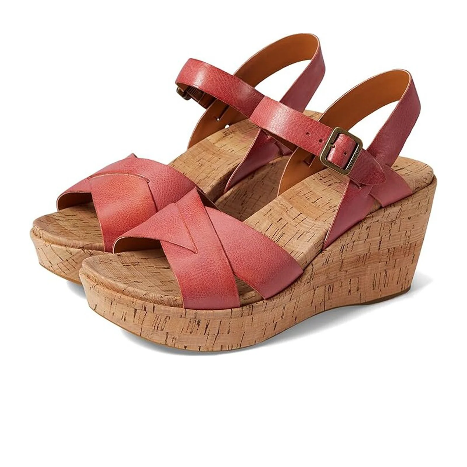 Kork-Ease Ava 2.0 Wedge Sandal (Women) - Peach - Image 2