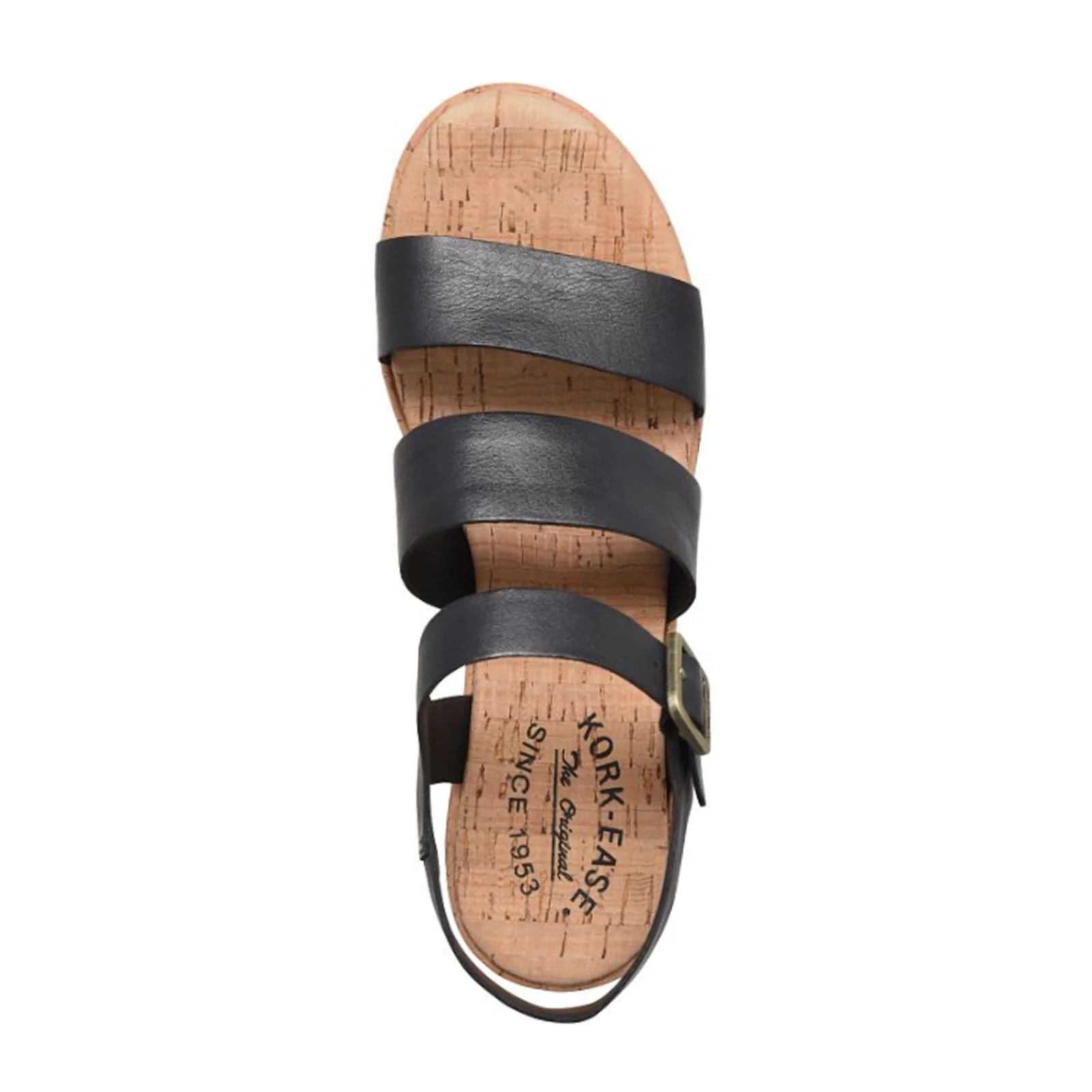 Kork-Ease Tish Wedge Sandal (Women) - Black - Image 4