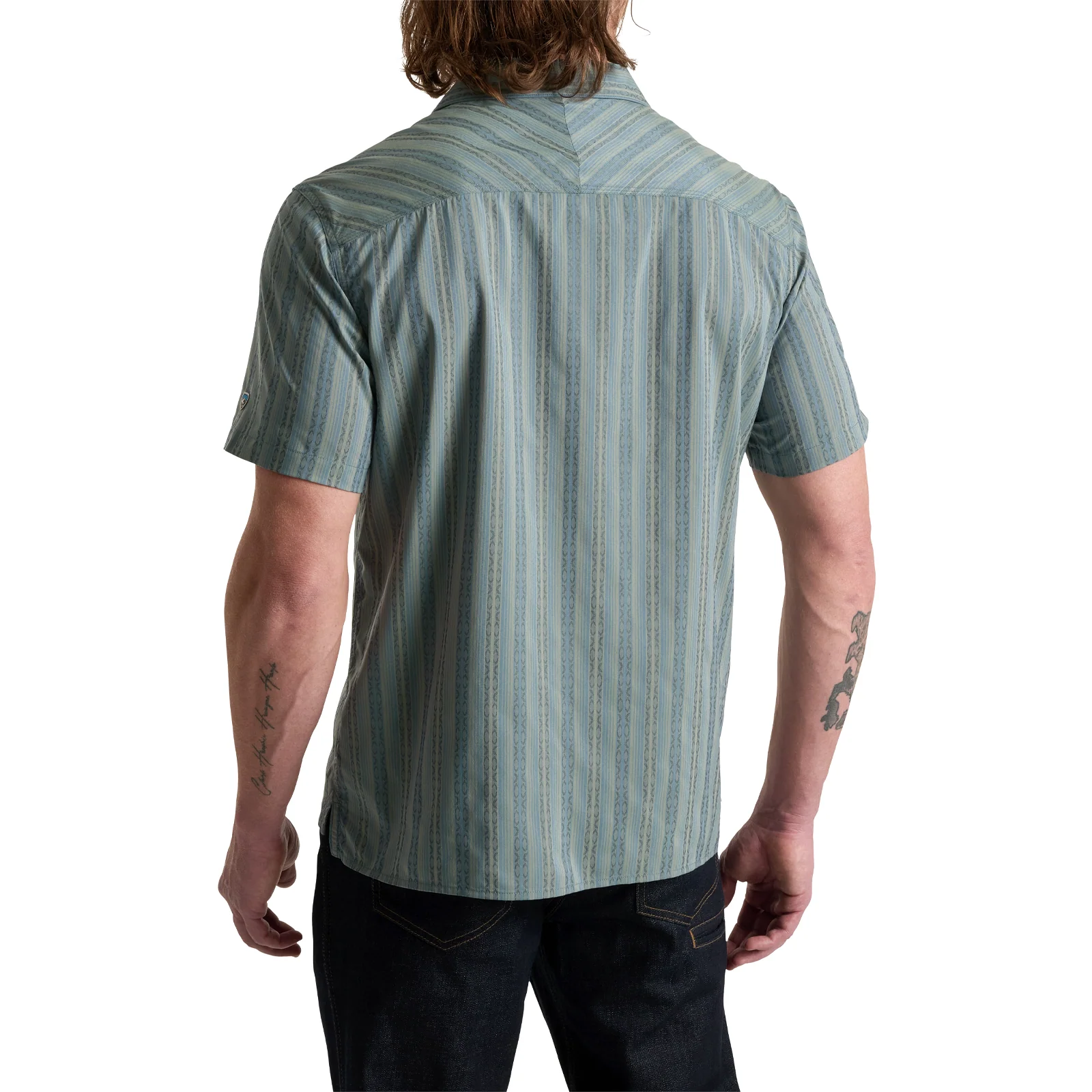 Kuhl Bohemian Short Sleeve Shirt (Men) - Shoreline - Image 2