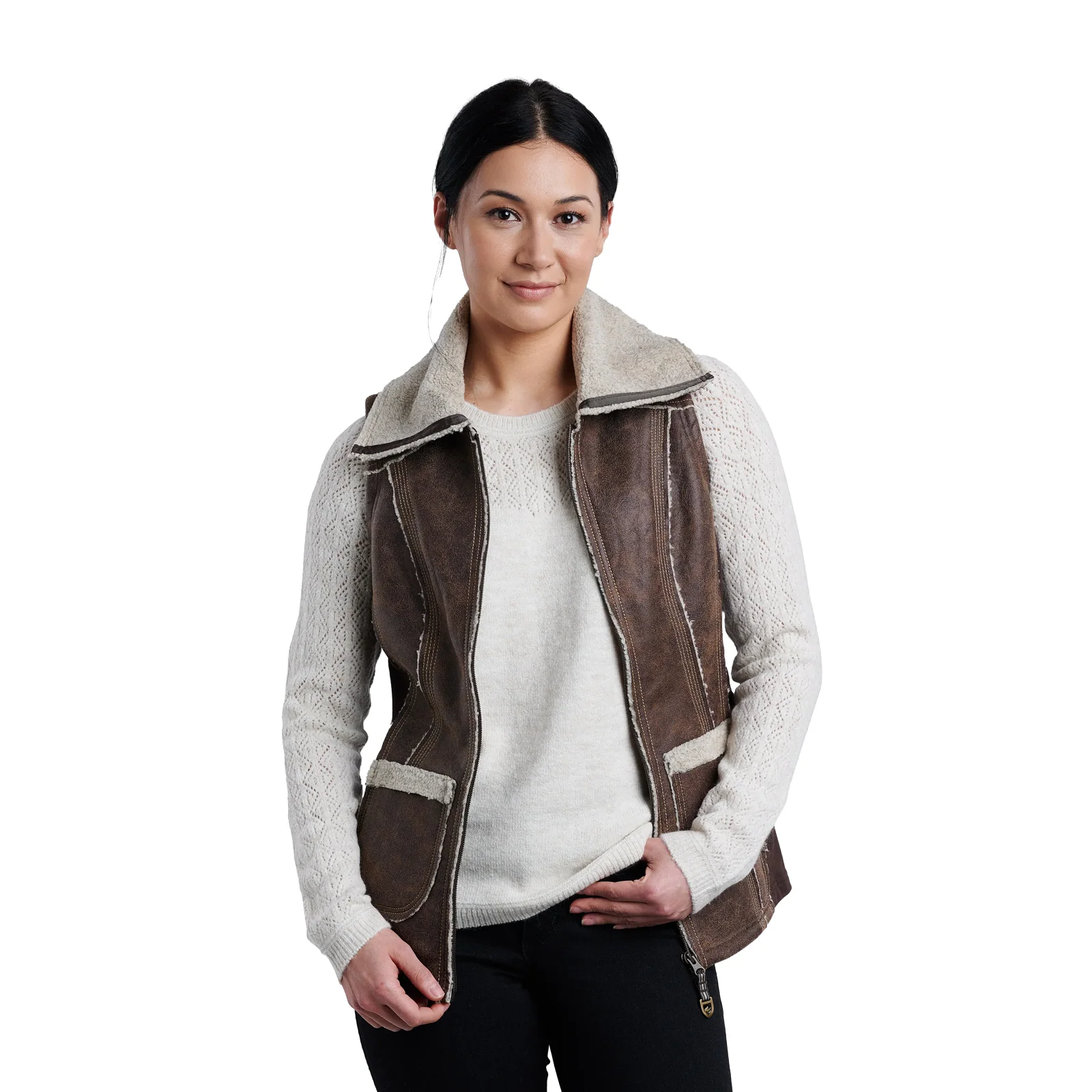 Kuhl Dani Sherpa Vest (Women) - Oak