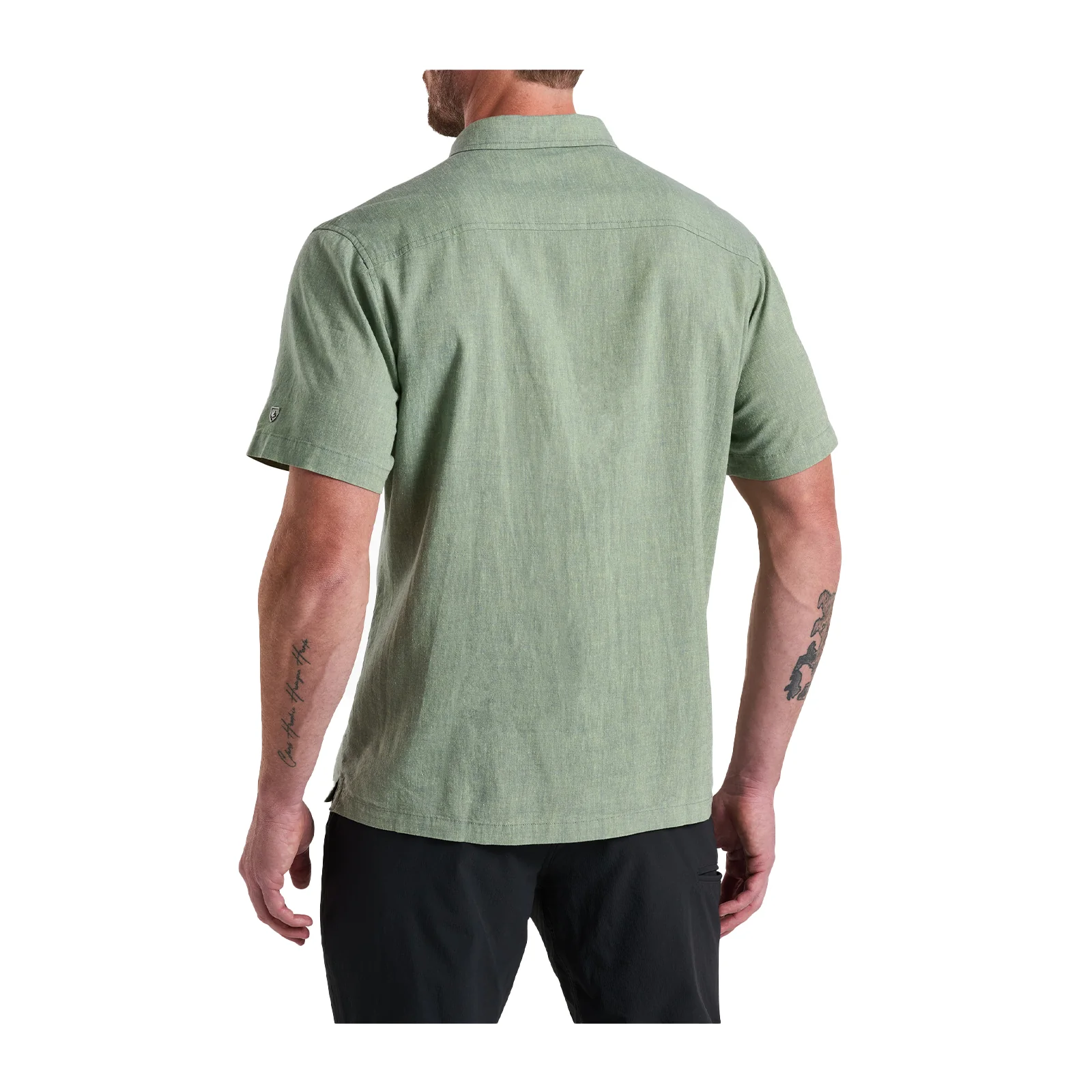 Kuhl Getaway Short Sleeve Shirt (Men) - Citrus Green - Image 3