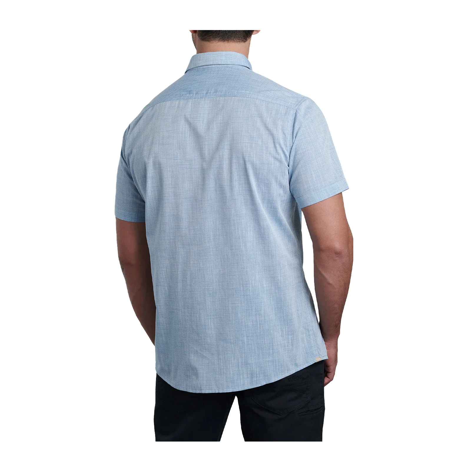 Kuhl Karib Short Sleeve Shirt (Men) - Horizon Blue - Image 3