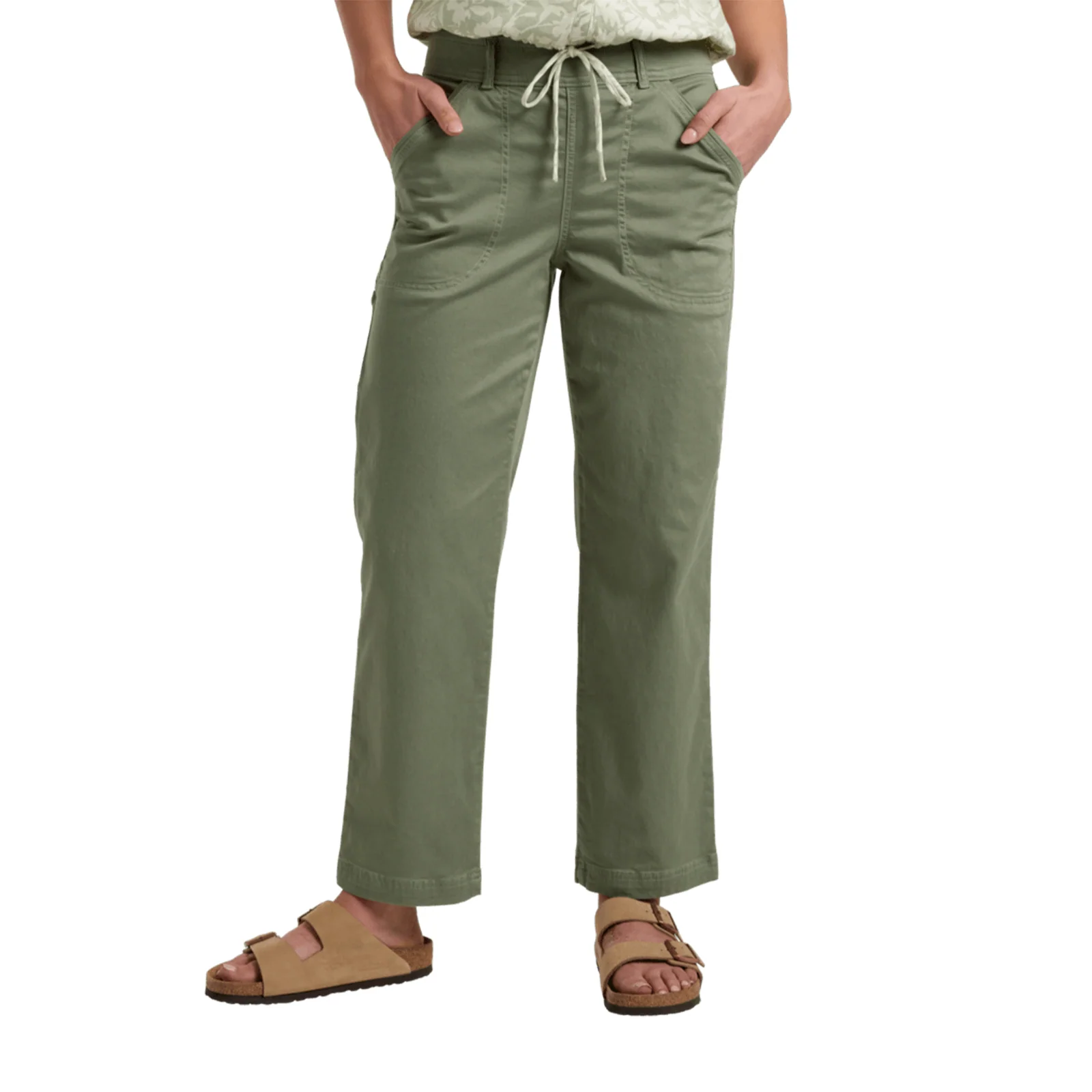 Kuhl Kultivatr Pull On Crop (Women) - Slate Green