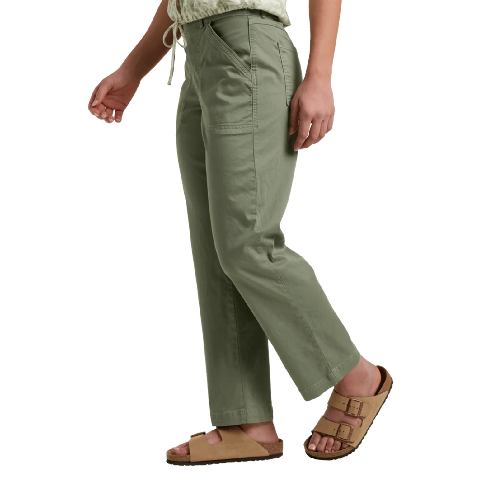 Kuhl Kultivatr Pull On Crop (Women) - Slate Green - Image 3