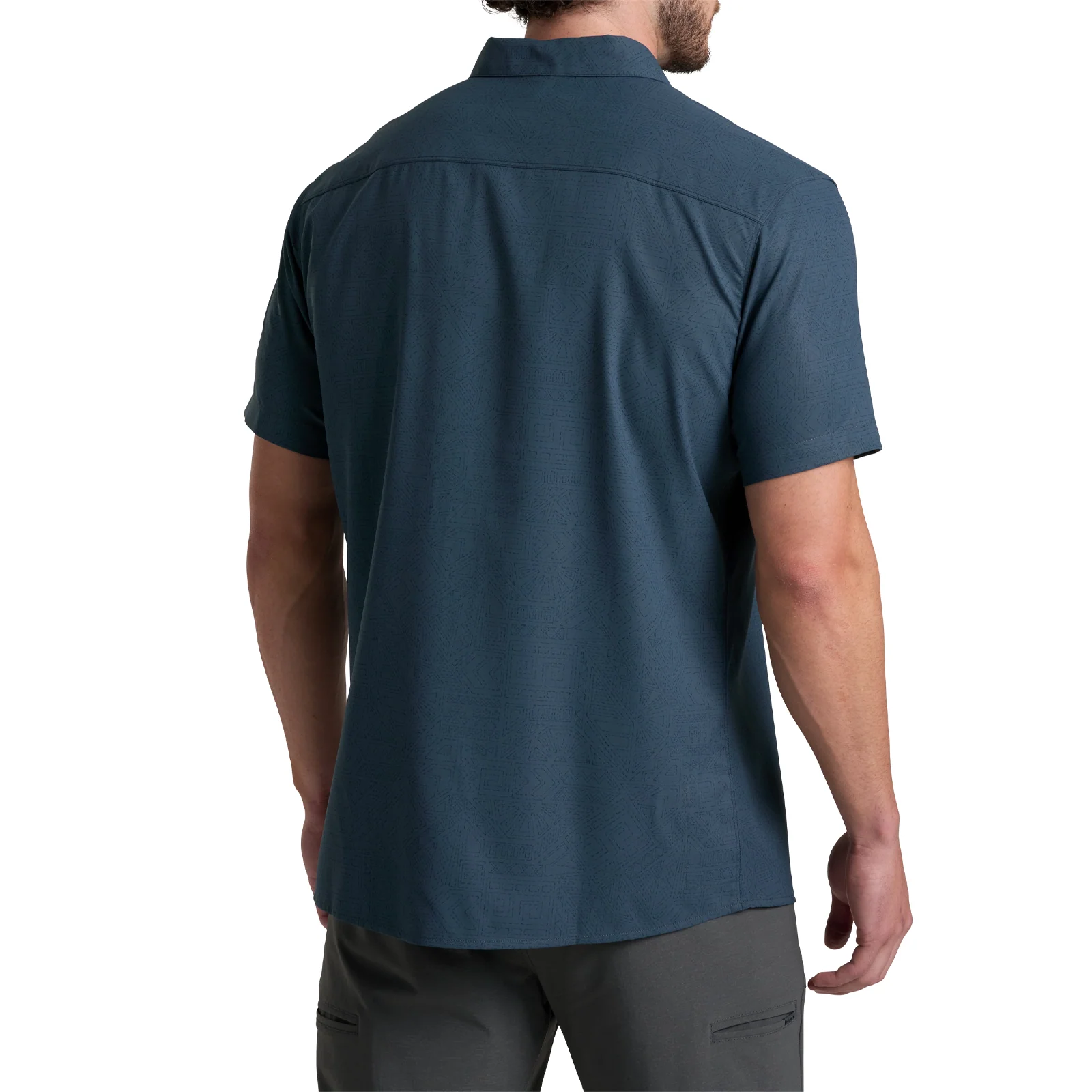 Kuhl Persuadr Short Sleeve Shirt (Men) - Midnight Tide - Image 2