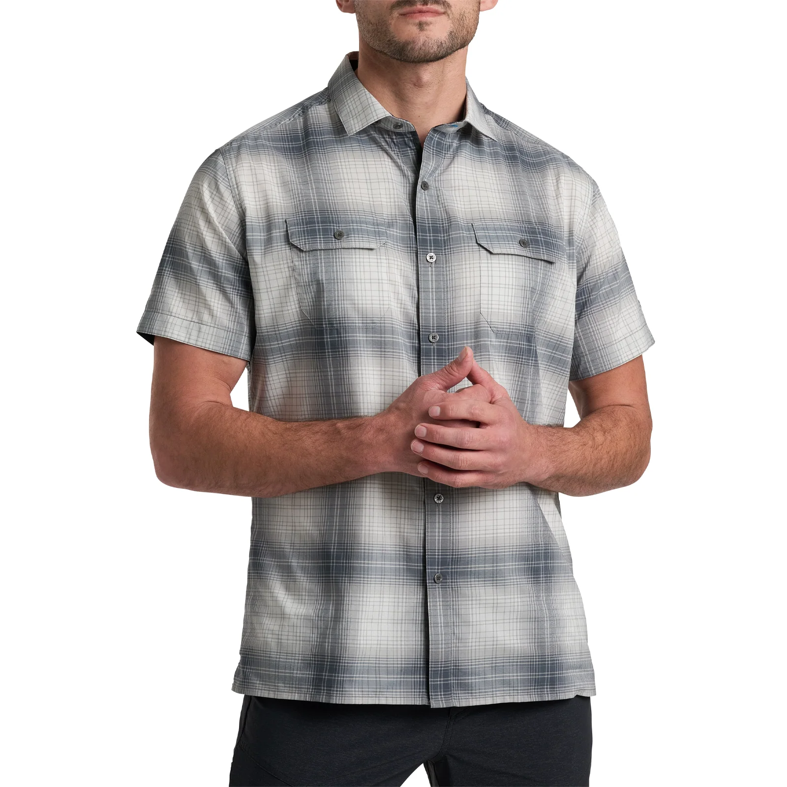 Kuhl Response Short Sleeve Shirt (Men) - Ash