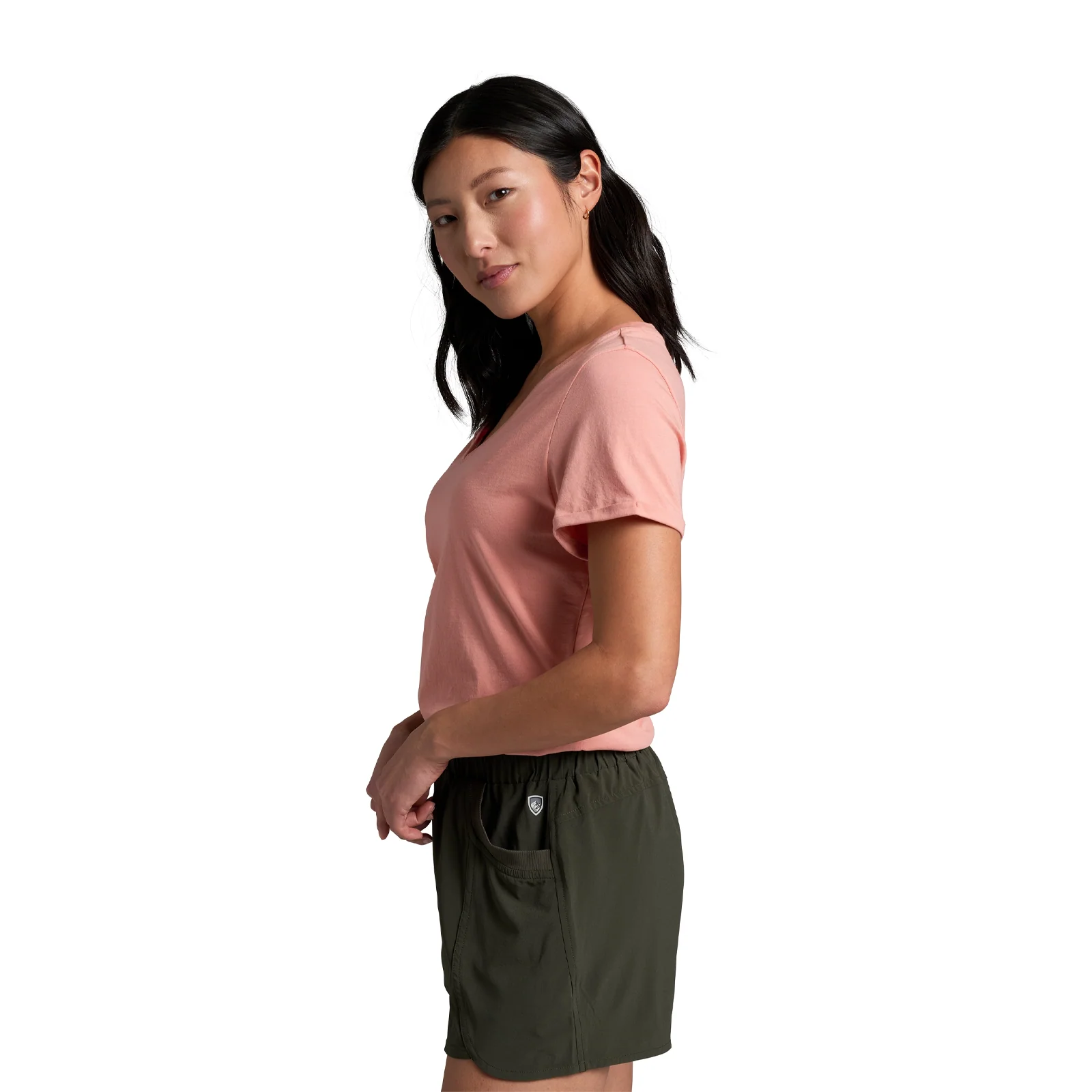Kuhl Vega Tee (Women) - Coral Rose - Image 3