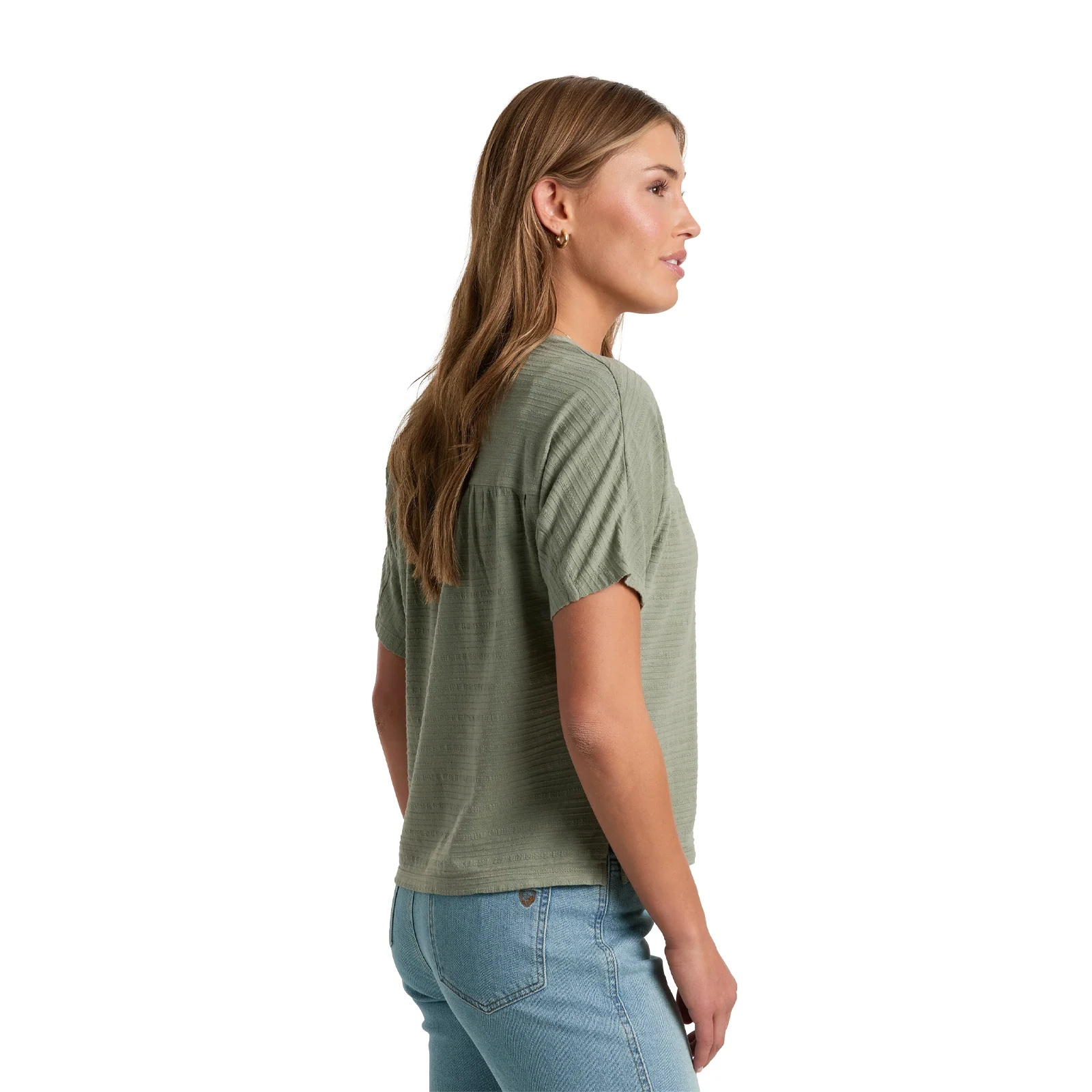 Kuhl Willa Short-Sleeve (Women) - Slate Green - Image 3