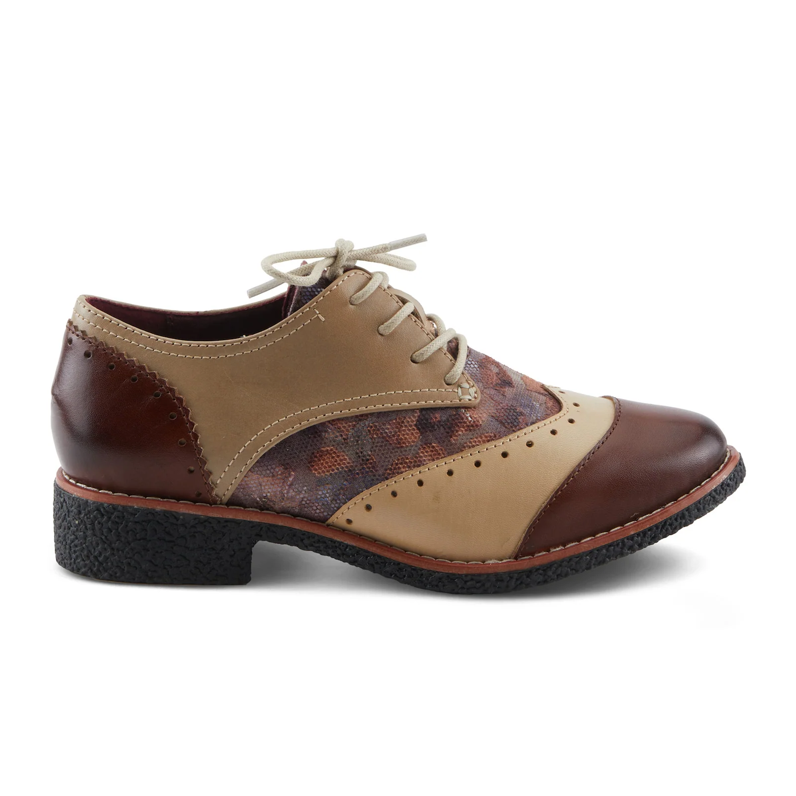 L'Artiste Bargiasti-Flo Oxford (Women) - Brown Multi