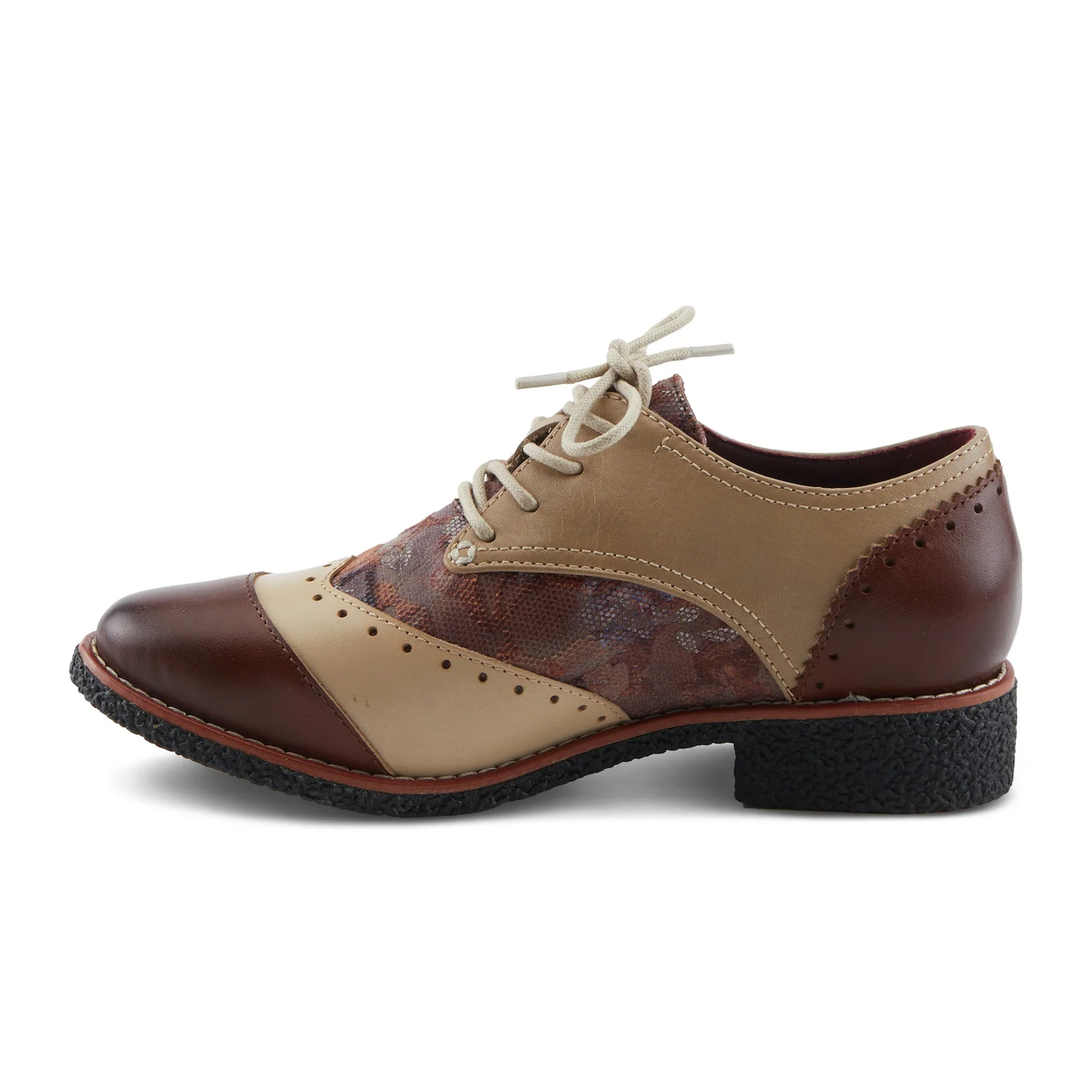 L'Artiste Bargiasti-Flo Oxford (Women) - Brown Multi - Image 2