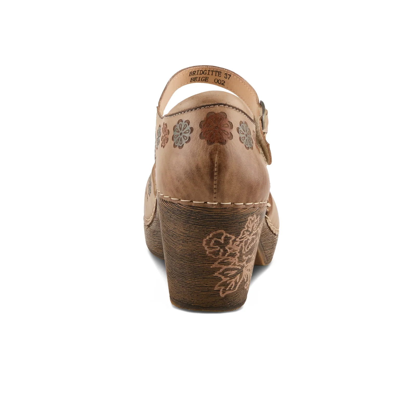 L'Artiste Bridgitte Heeled Mary Jane (Women) - Beige Multi - Image 5