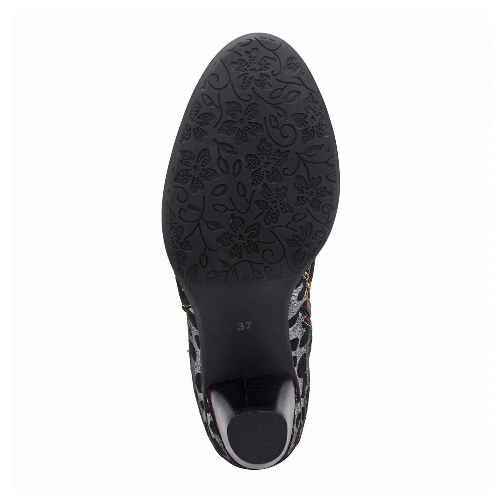 L'Artiste Dessa Heeled Ankle Boot (Women) - Black Multi - Image 7