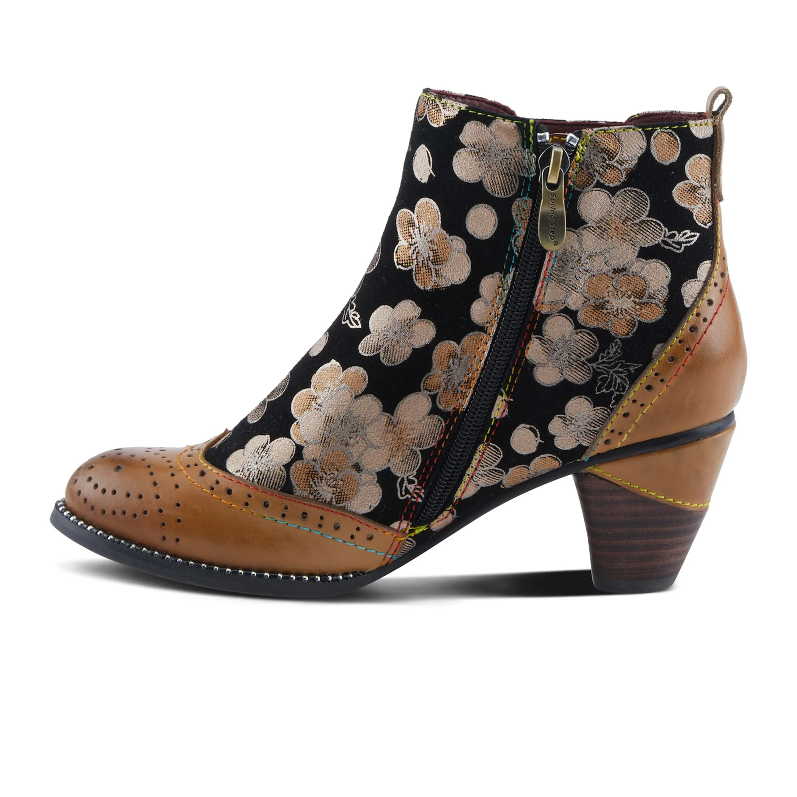 L'Artiste Glynn Heeled Ankle Boot (Women) - Tan Multi - Image 2