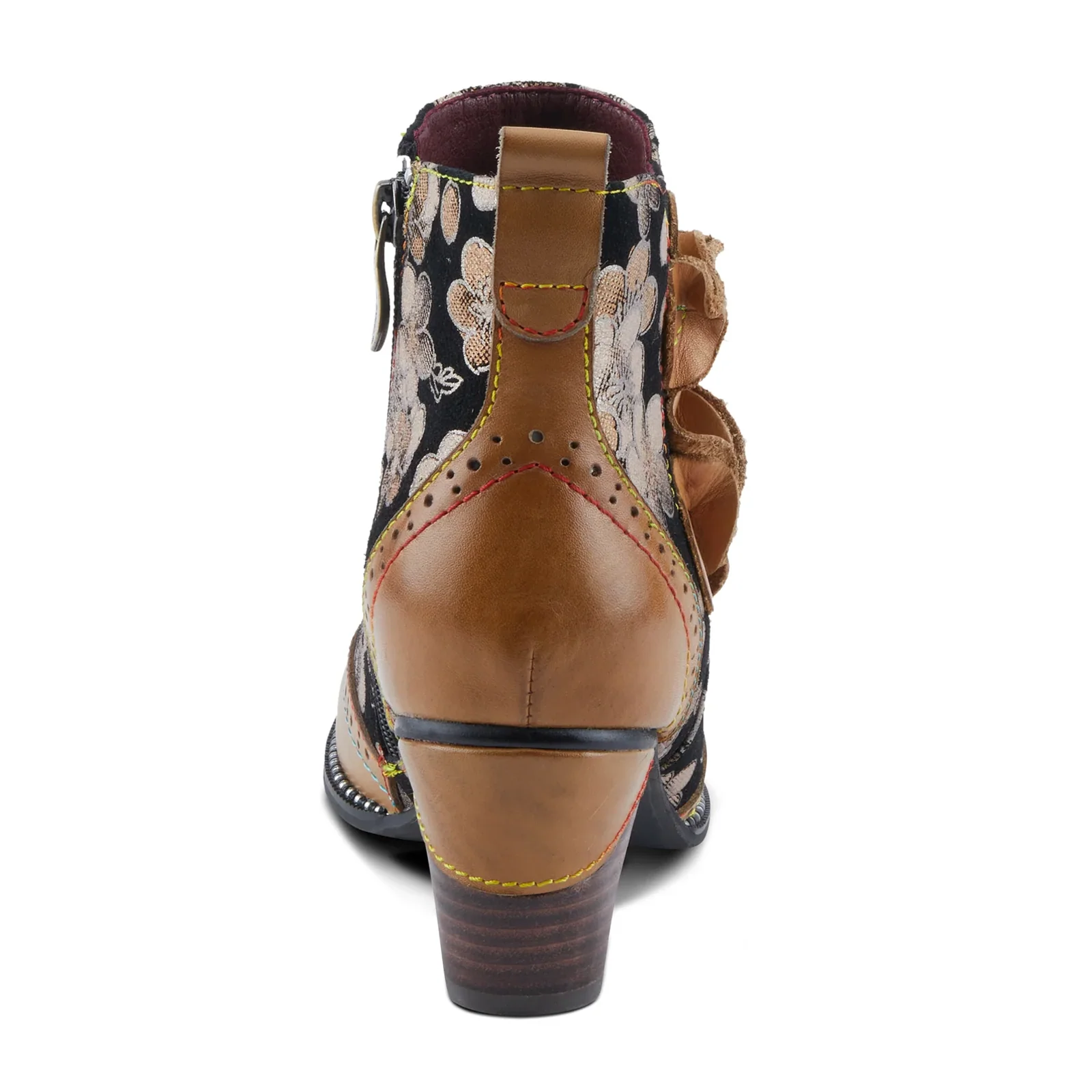 L'Artiste Glynn Heeled Ankle Boot (Women) - Tan Multi - Image 5
