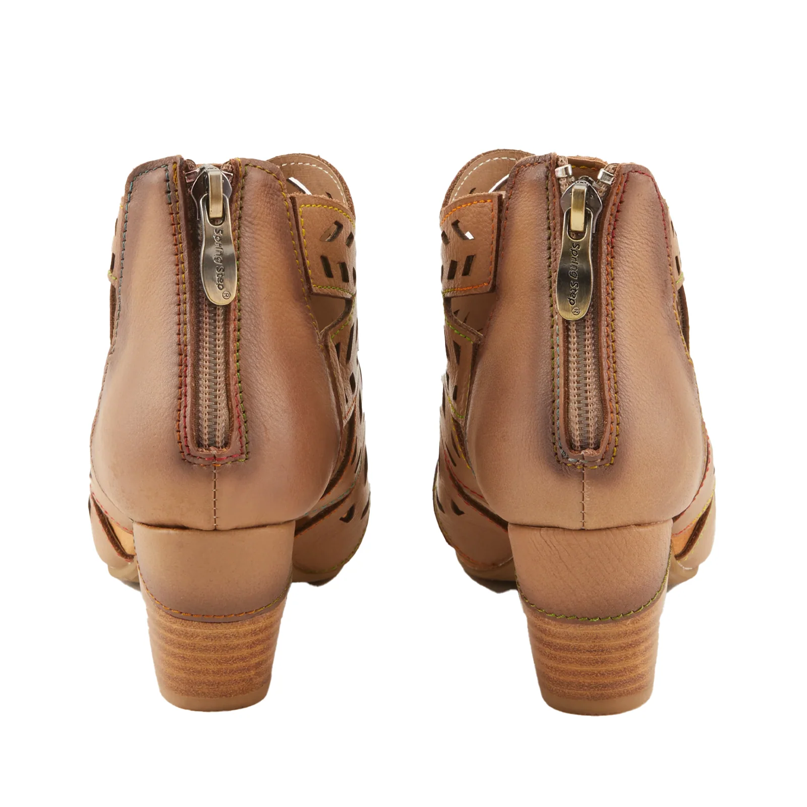 L'Artiste Icon Heeled Bootie (Women) - Tan - Image 3