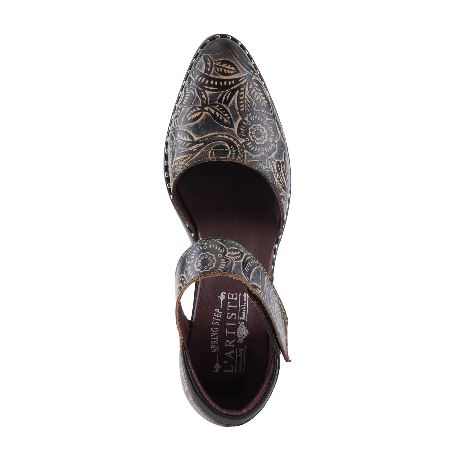 L'Artiste Jazzberry Heeled Mary Jane (Women) - Black Multi - Image 5