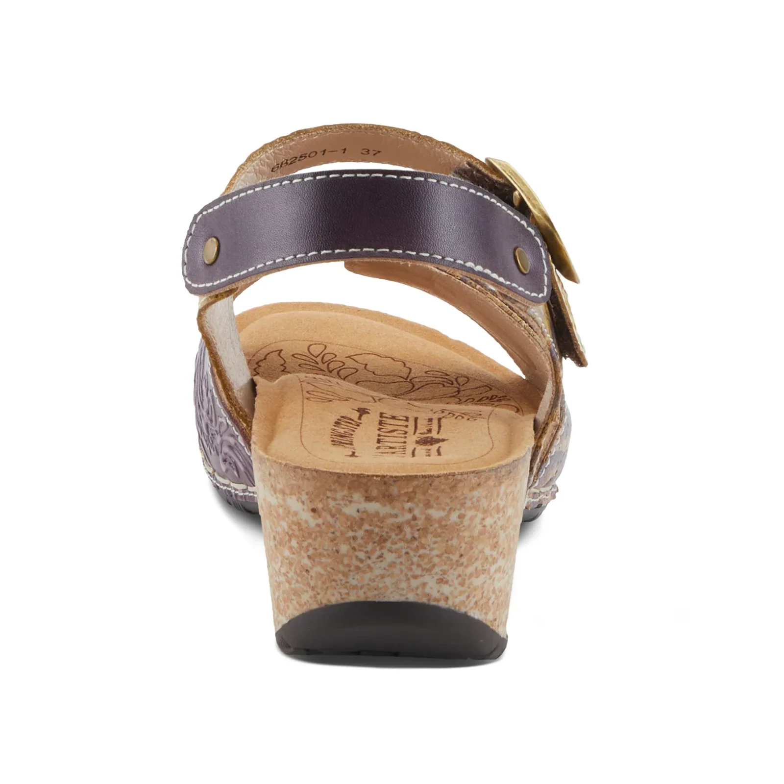 L'Artiste Osuna Wedge Sandal (Women) - Purple Multi - Image 5