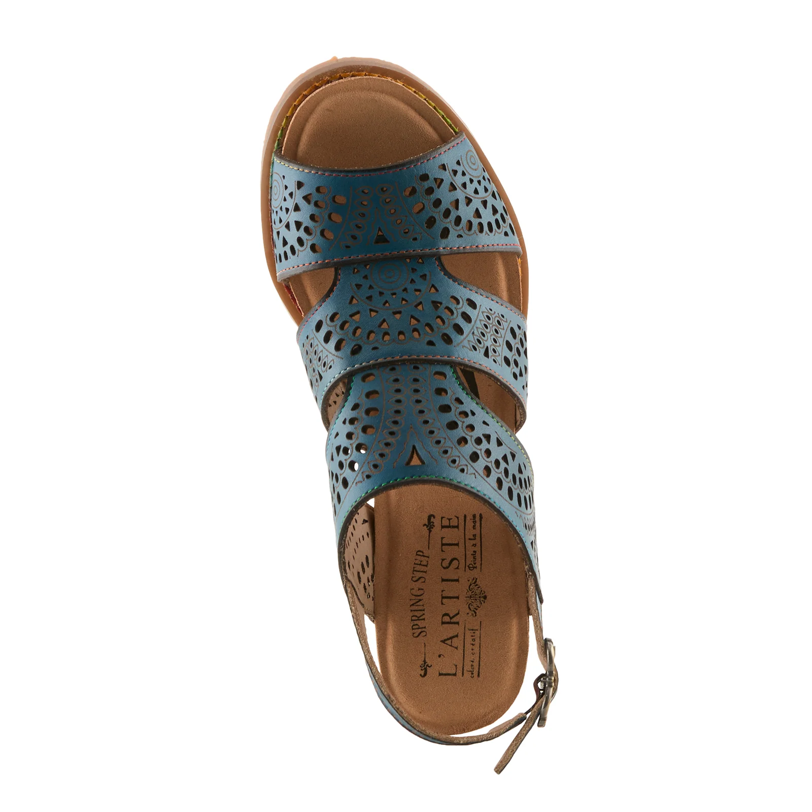 L'Artiste Perfdfection Wedge Sandal (Women) - Blue - Image 6