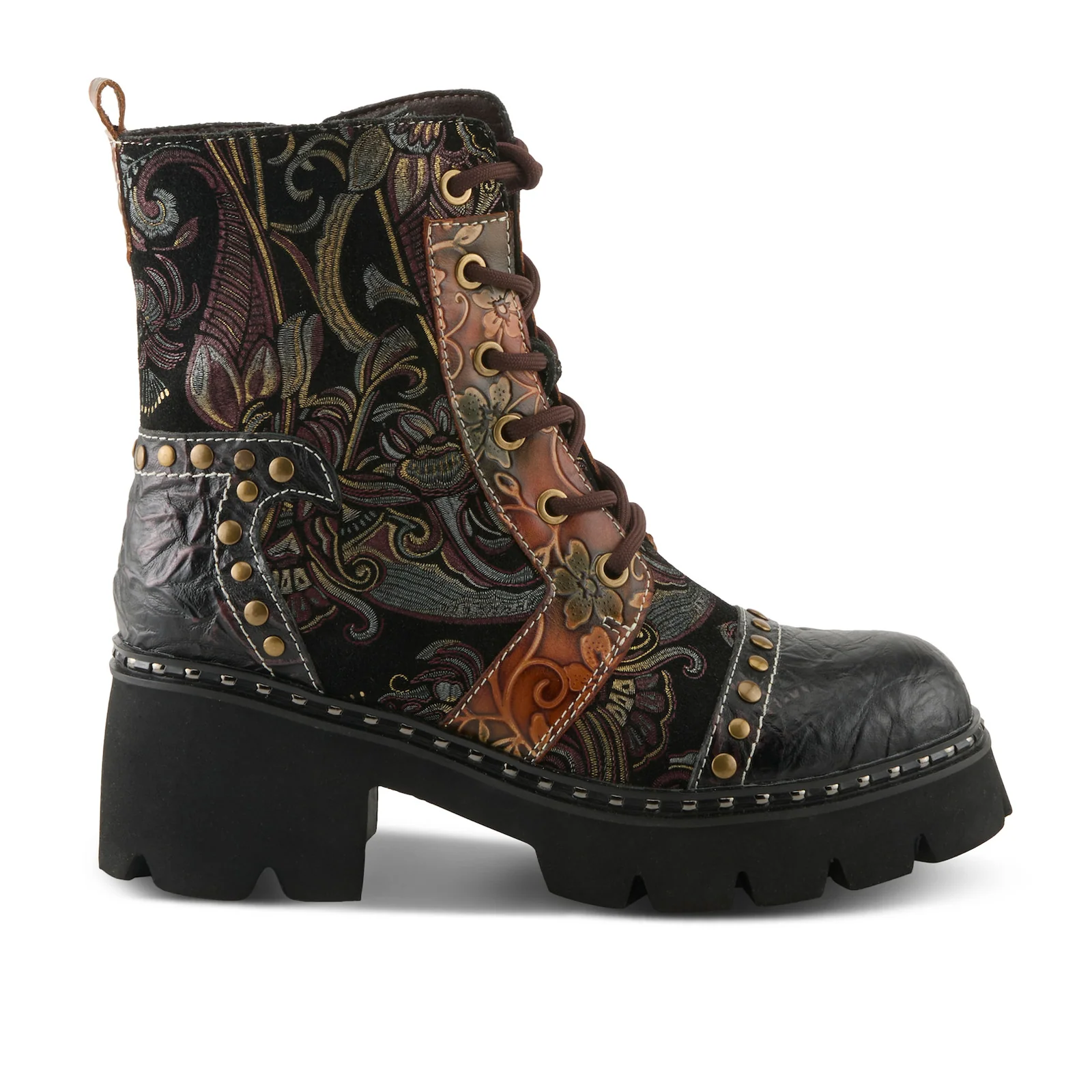 L'Artiste Severity Mid Boot (Women) - Brown Multi