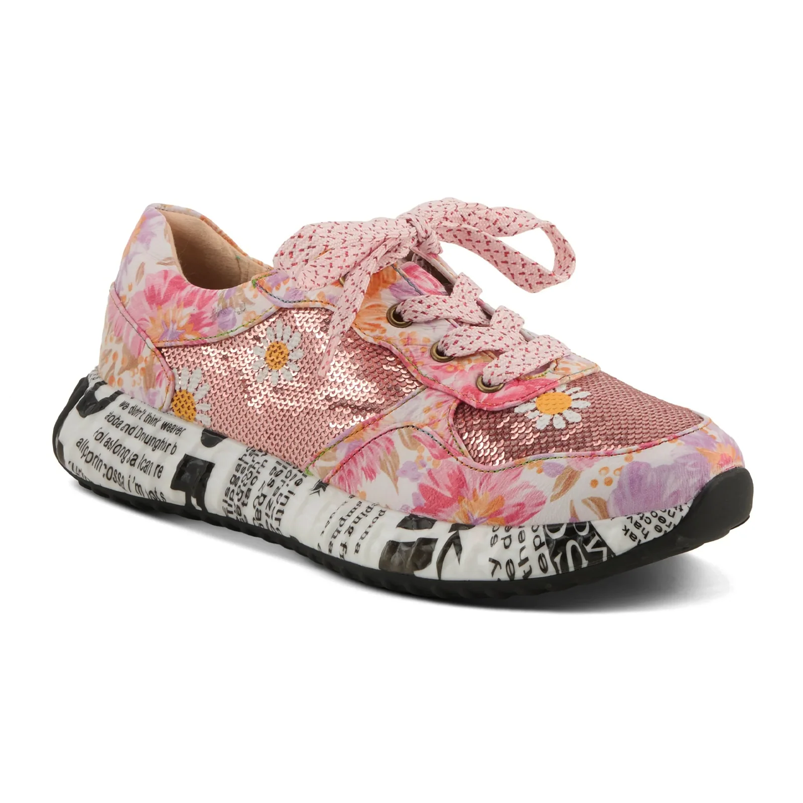 L'Artiste Zingy Sneaker (Women) - Pink Multi - Image 3