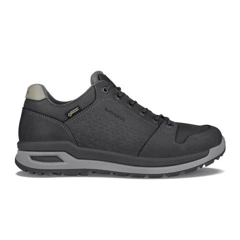 Lowa Locarno GTX Lo Wide Hiking Shoe (Men) - Anthracite