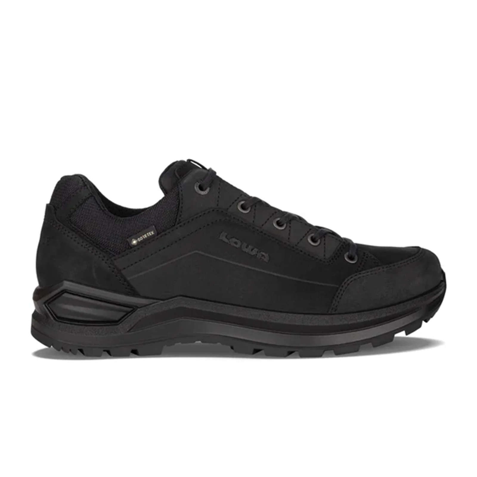 Lowa Renegade EVO GTX Lo Hiking Shoe (Men) - Black/Black