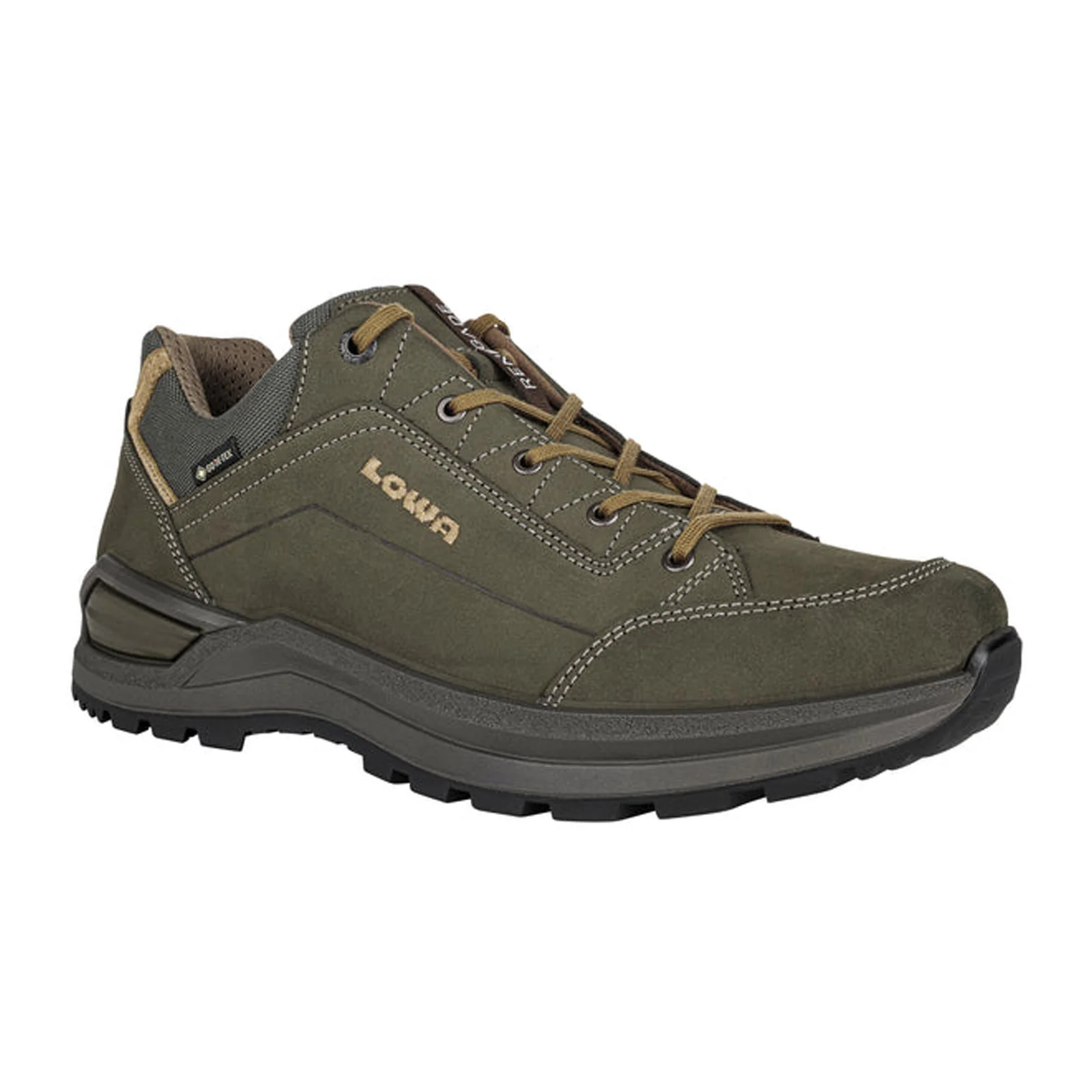 Lowa Renegade EVO GTX Lo Hiking Shoe (Men) - Olive/Beige - Image 3