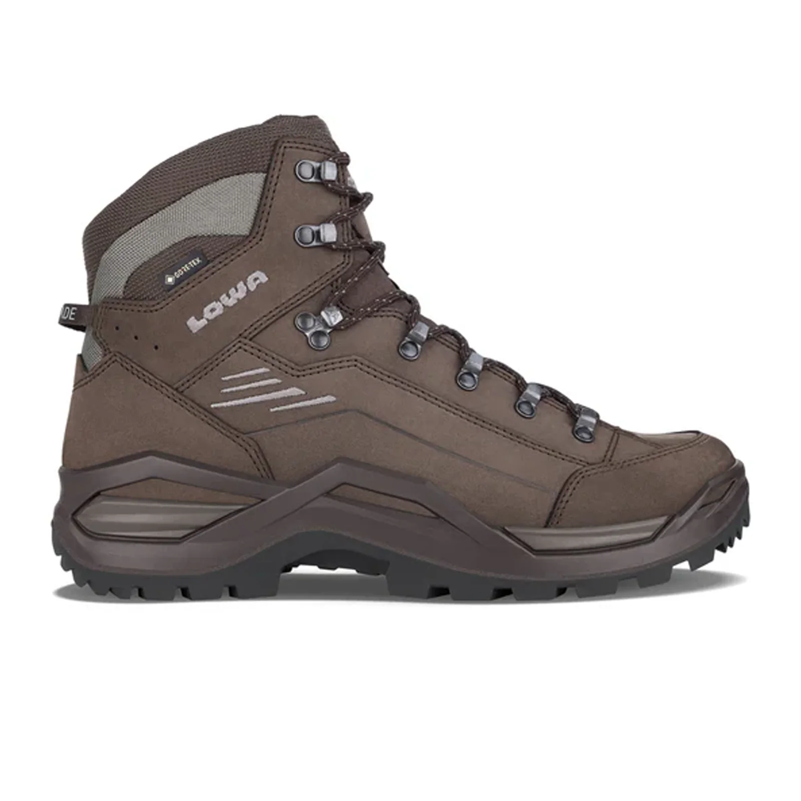 Lowa Renegade EVO GTX Mid Hiking Boot (Men) - Espresso/Seaweed