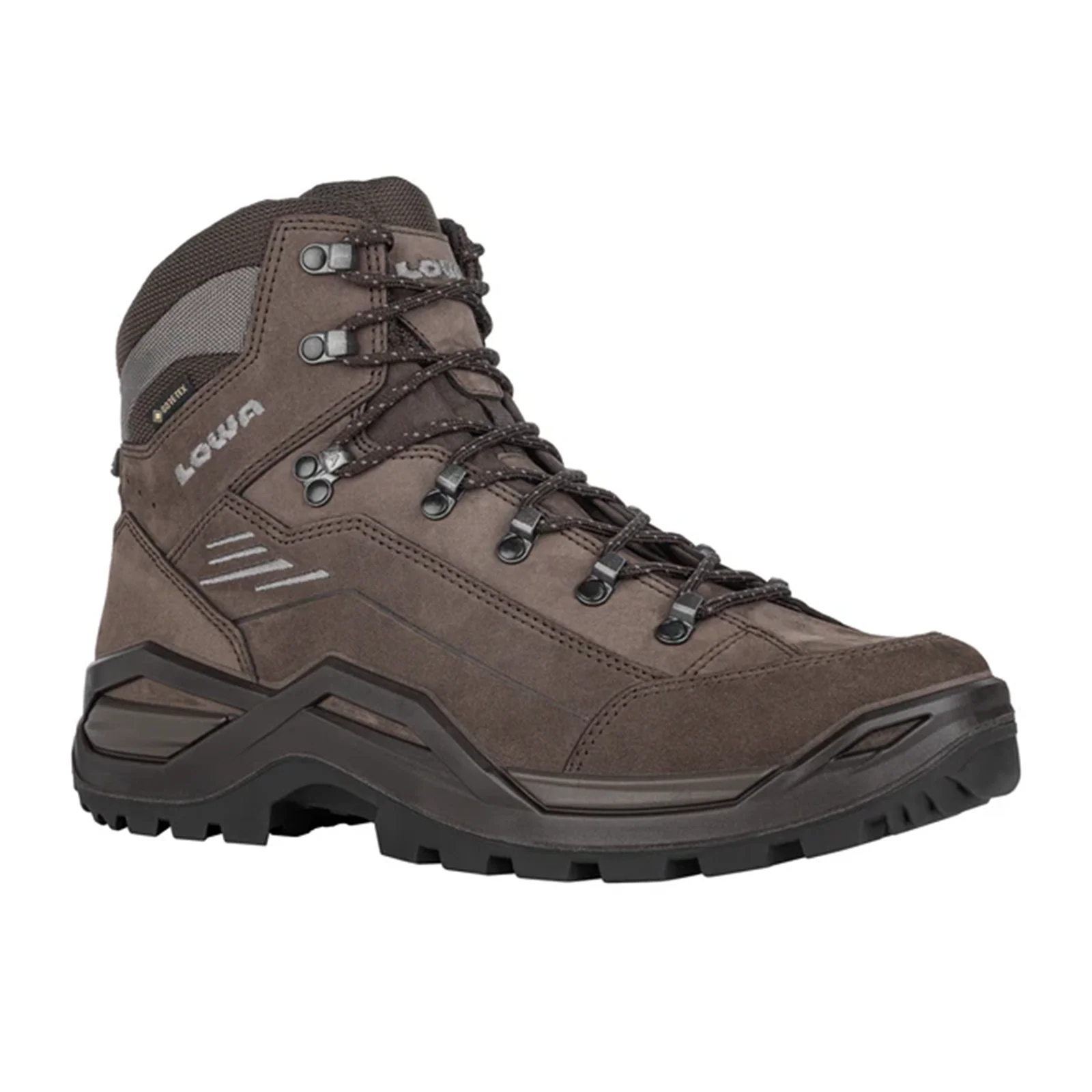 Lowa Renegade EVO GTX Mid Hiking Boot (Men) - Espresso/Seaweed - Image 3
