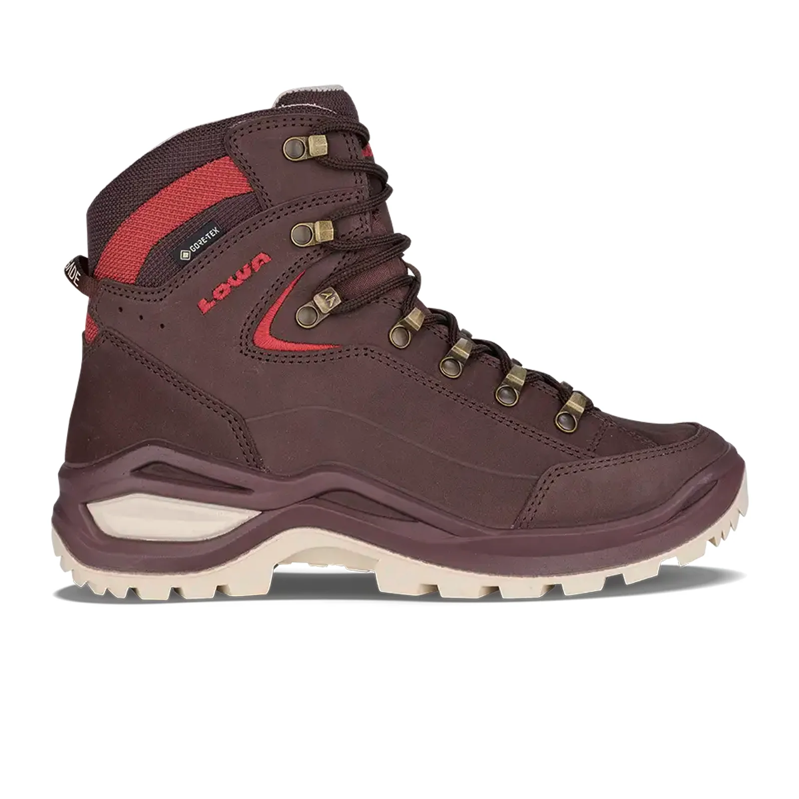 Lowa Renegade EVO GTX Mid Hiking Boot (Women) - Brown Rose/Clay