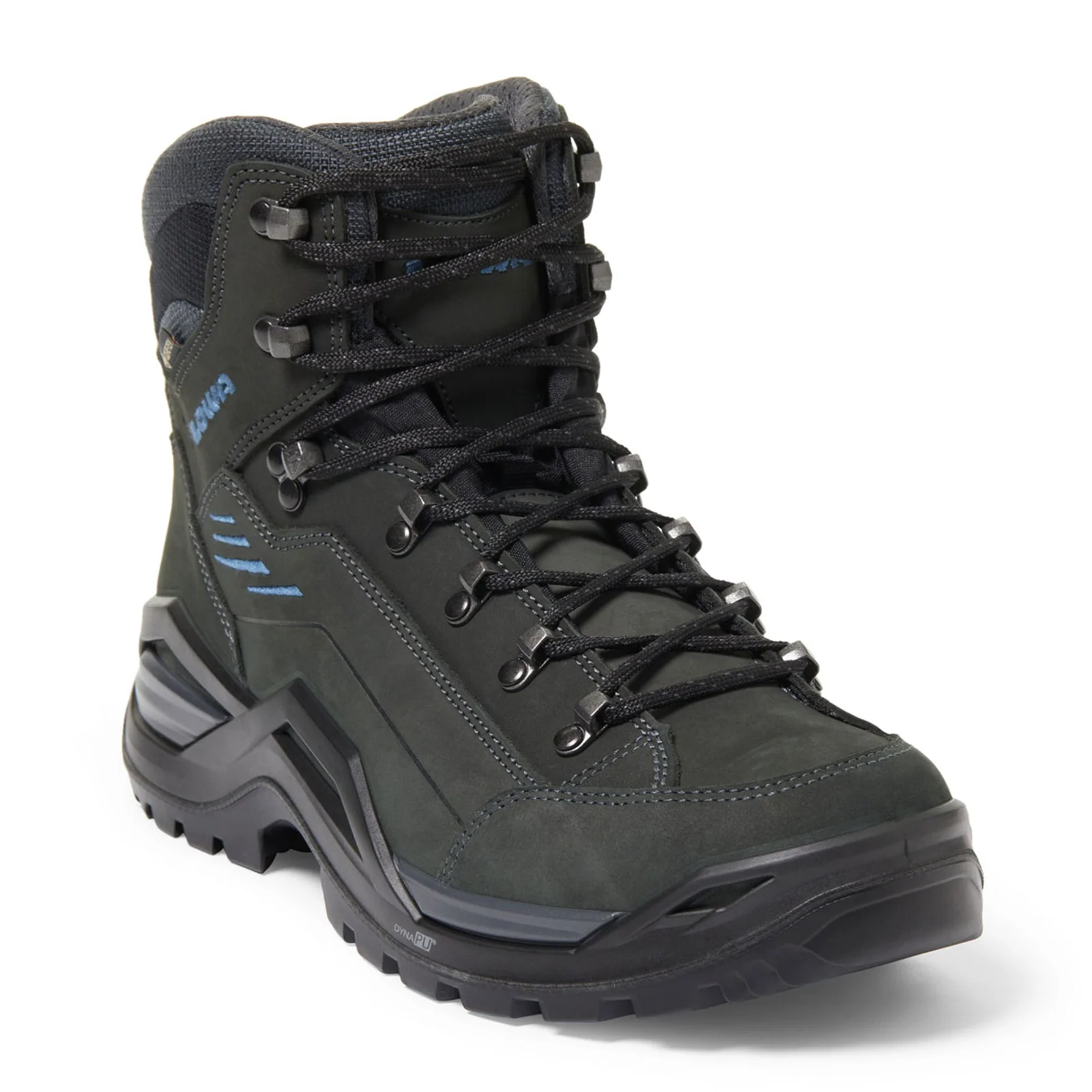 Lowa Renegade EVO GTX Mid Wide Hiking Boot (Men) - Anthracite/Steel Blue - Image 3