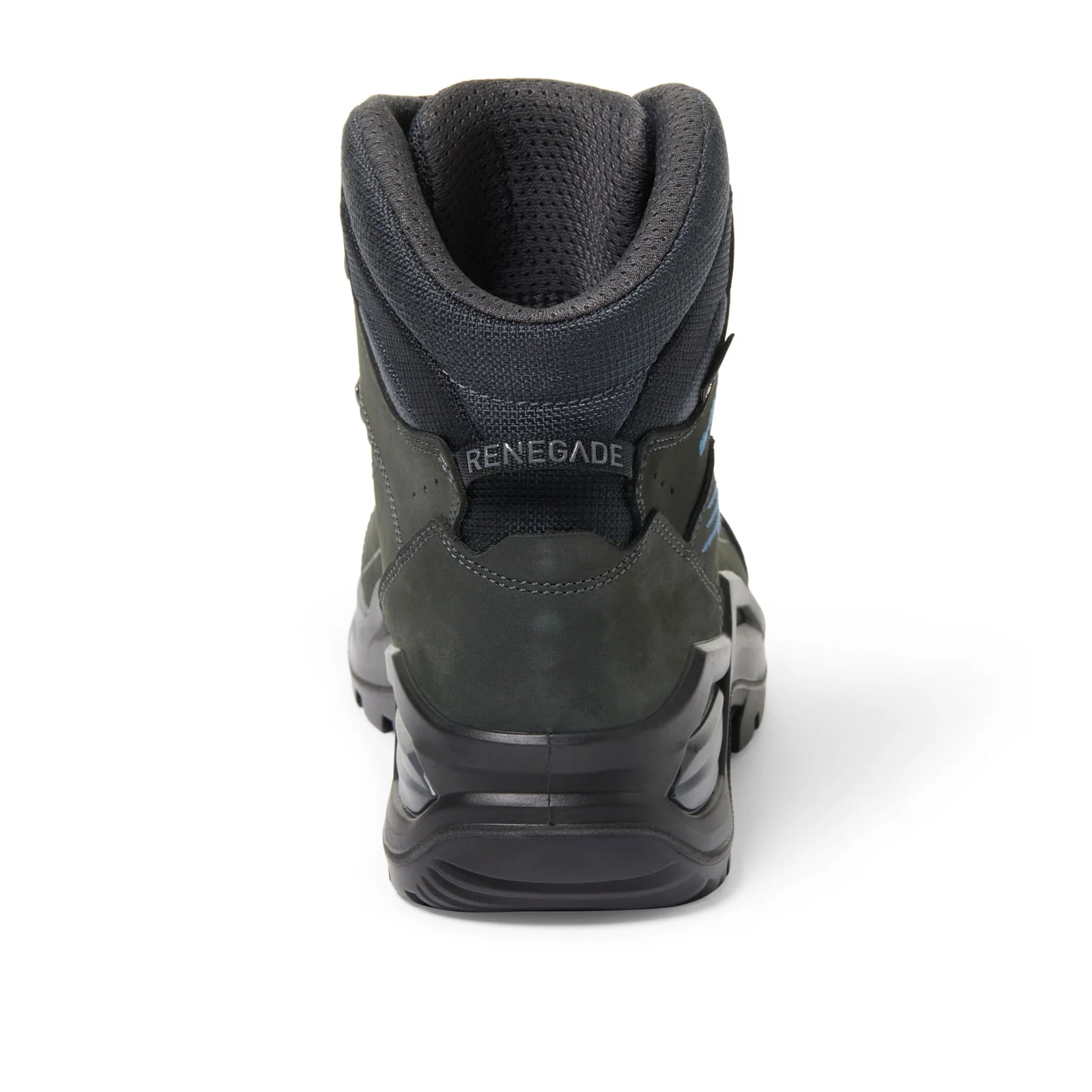 Lowa Renegade EVO GTX Mid Wide Hiking Boot (Men) - Anthracite/Steel Blue - Image 4